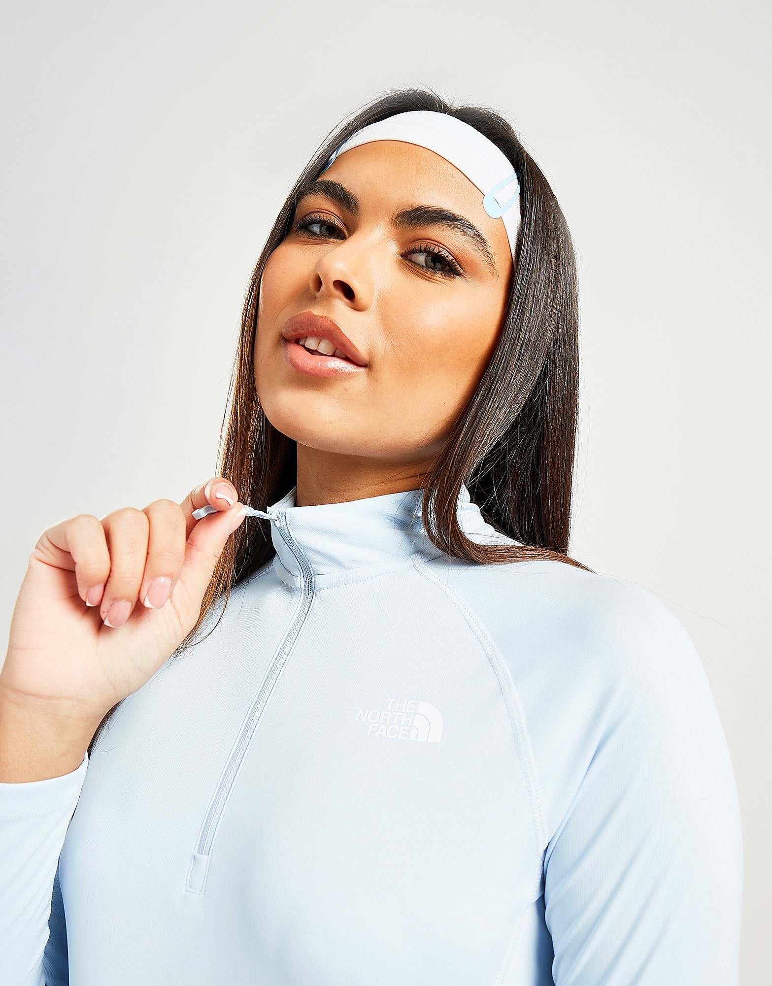 

The North Face Flex 1/4 Zip Top - Blue - Womens, Blue