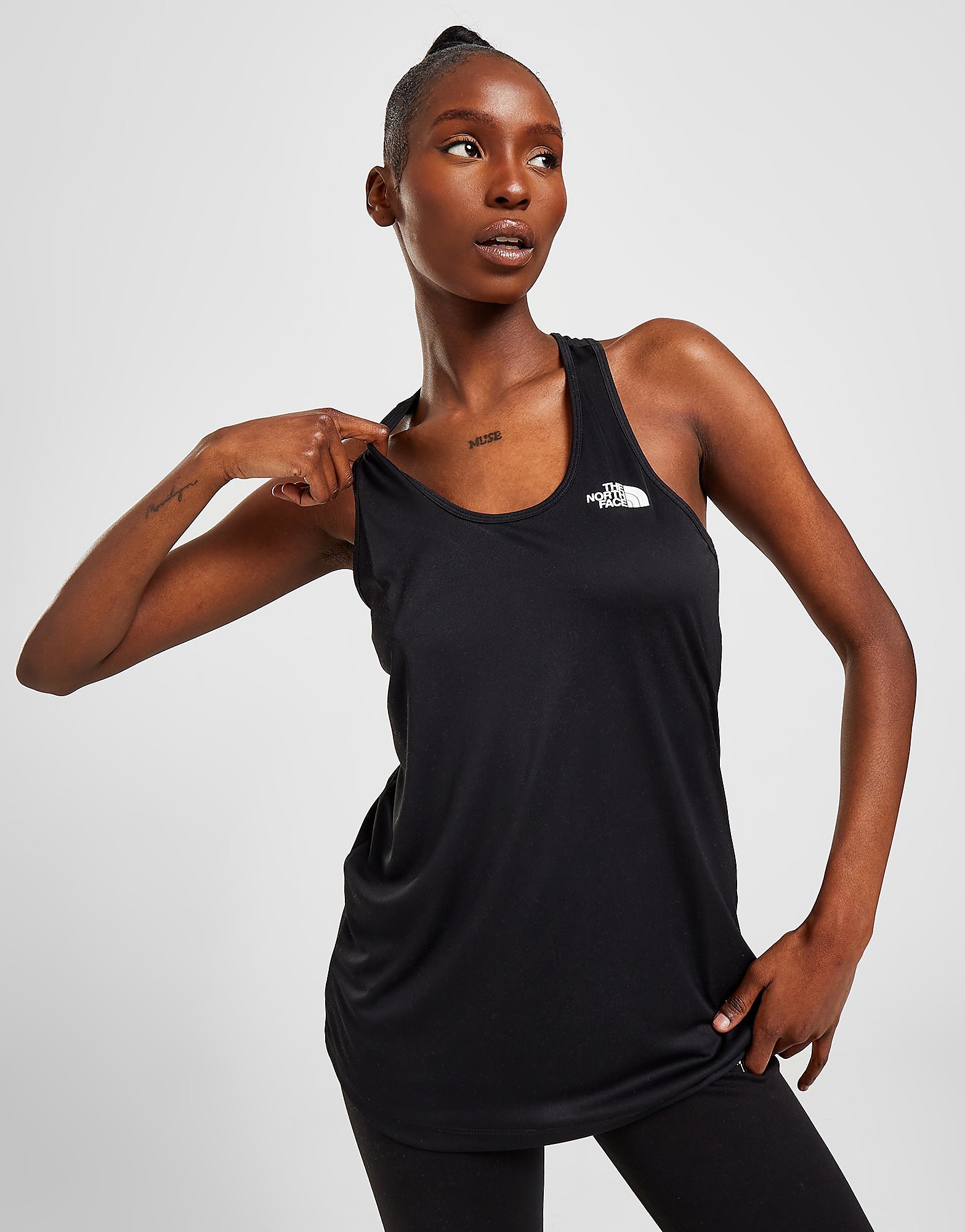 

The North Face Flex Tank Top - Black - Womens, Black