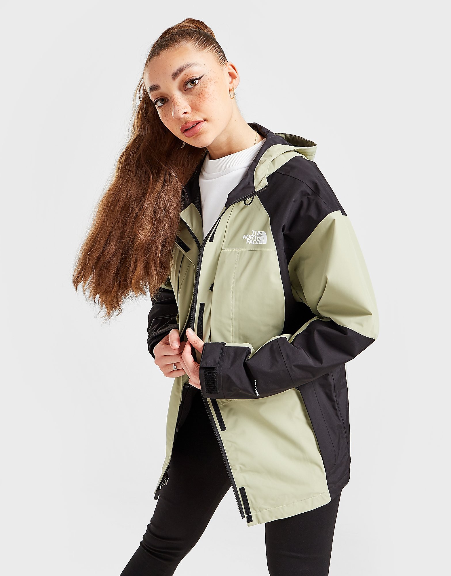 

The North Face 2000 Mountain Jacket - Green/T'GN/BK - Womens, Green/T'GN/BK