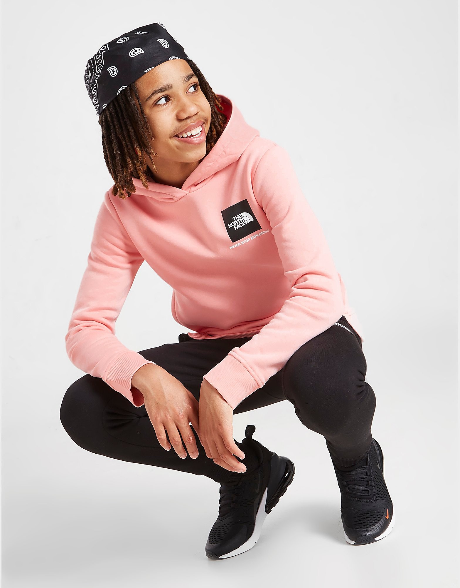 

The North Face Fine Box Hoodie Junior - Only at JD - Pink - Kids, Pink