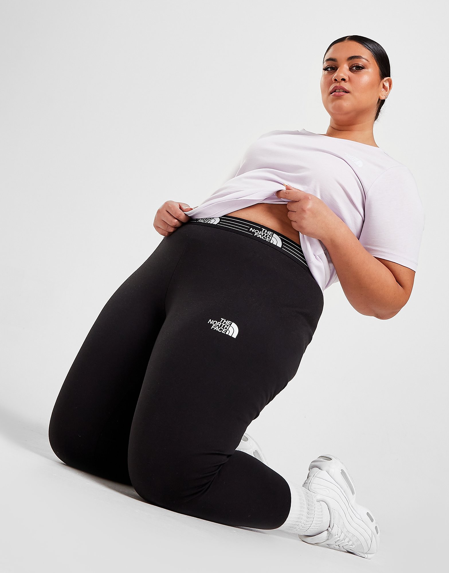 

The North Face Plus Size Tape Leggings - Black - Womens, Black
