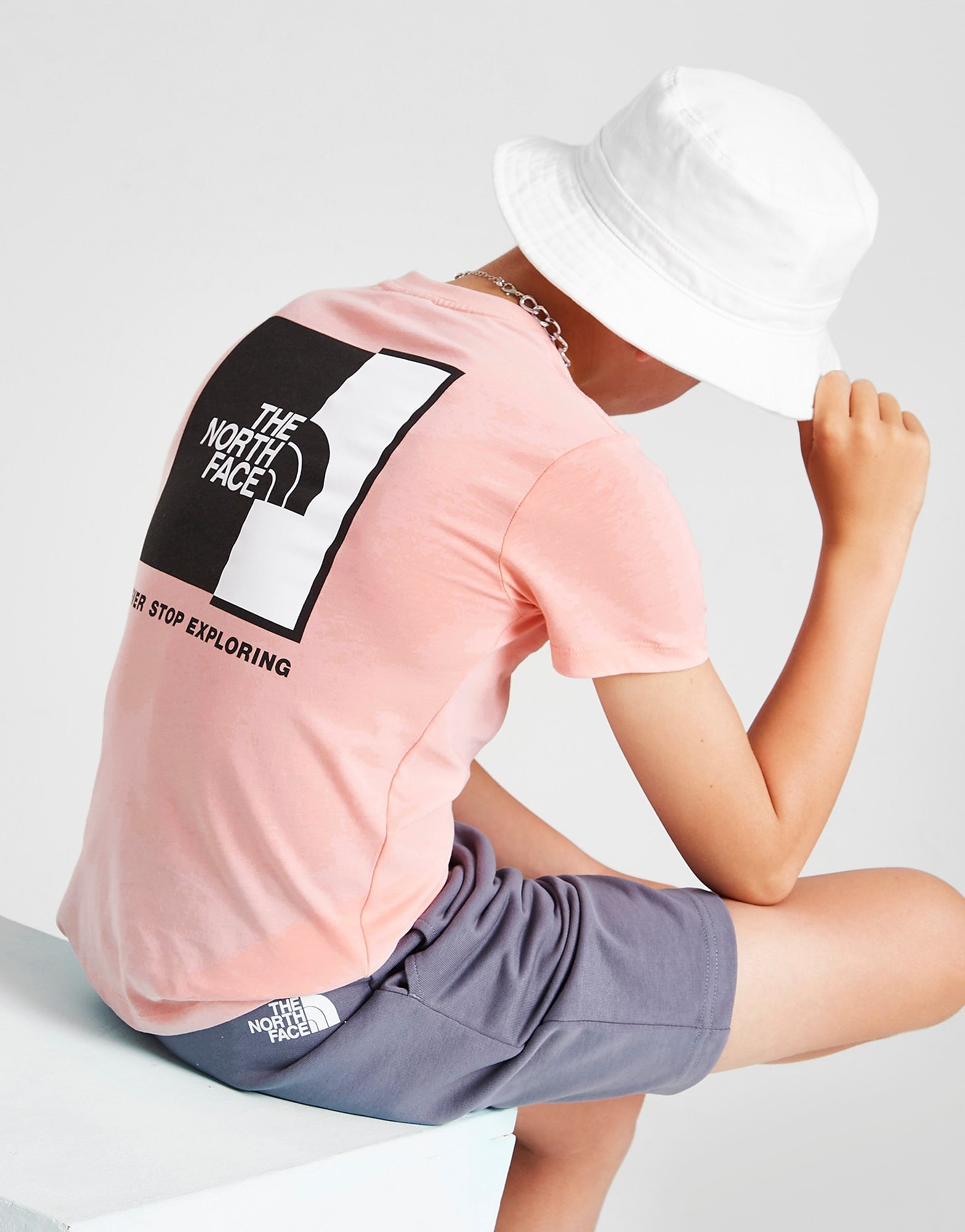 

The North Face Box Back Hit T-Shirt Junior - Only at JD - Pink - Kids, Pink