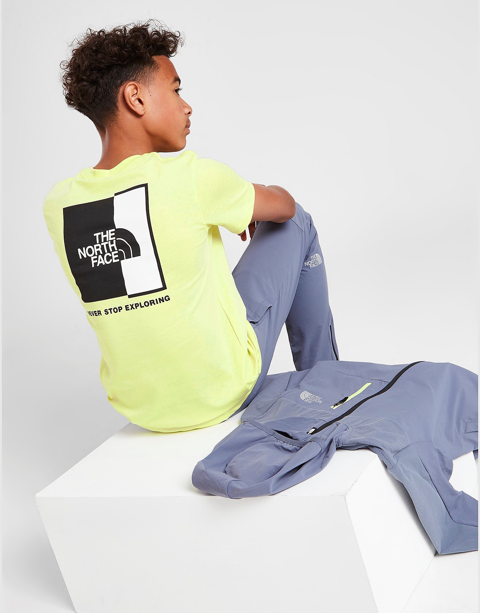 

The North Face Box Back Hit T-Shirt Junior - Only at JD - Green - Kids, Green