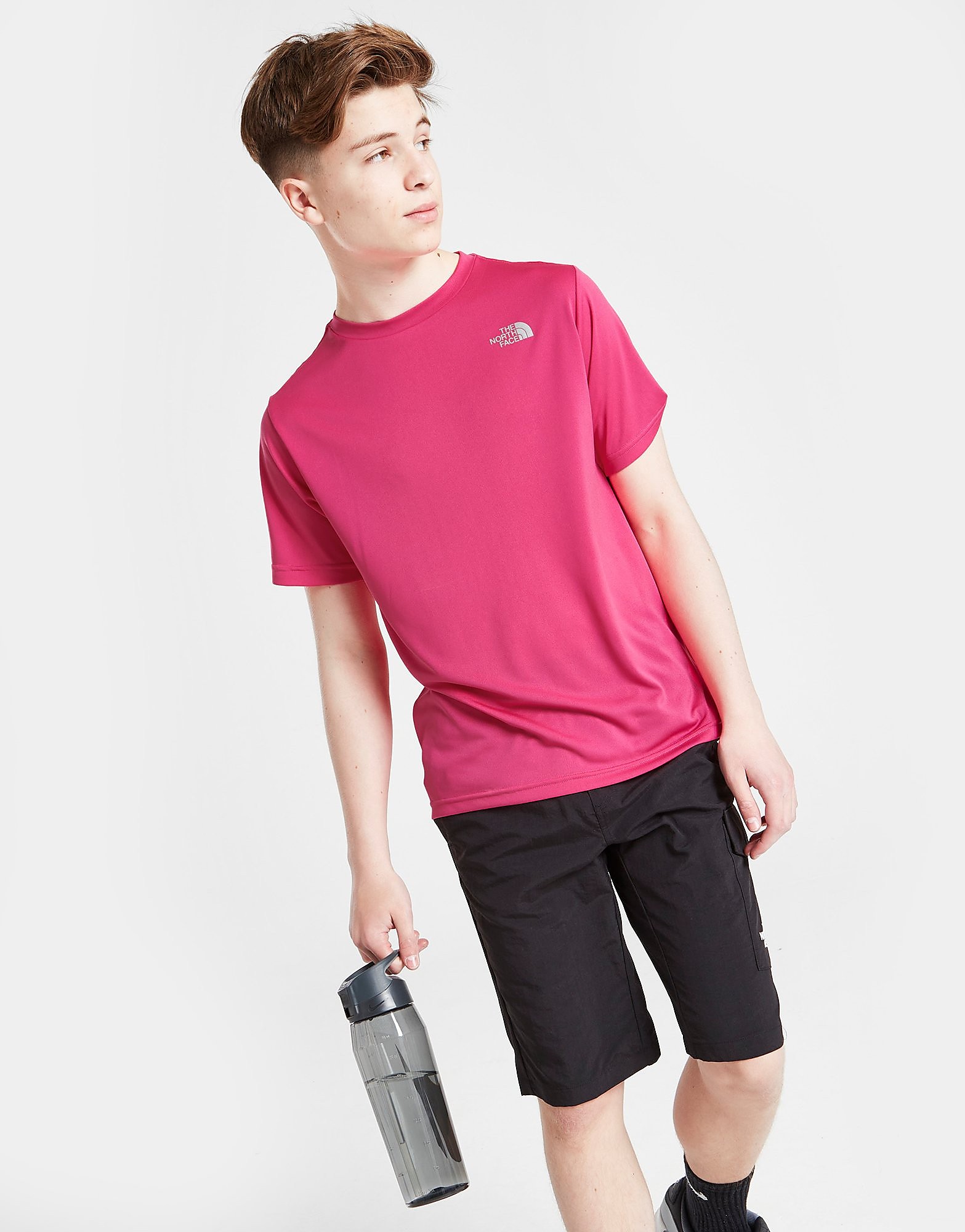 

The North Face Reaxion 2.0 T-Shirt Junior - Only at JD - Pink - Kids, Pink