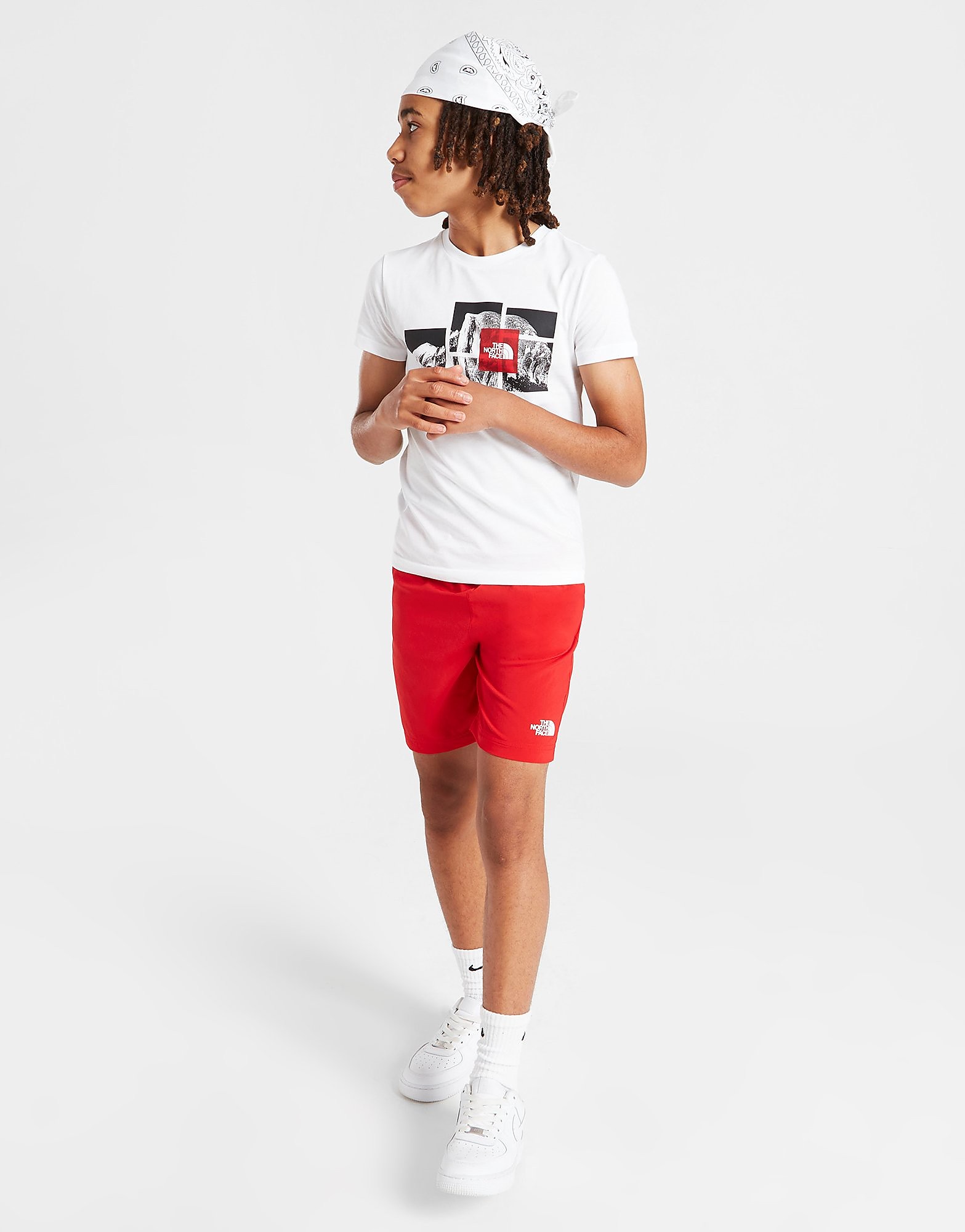 

The North Face Reactor Shorts Junior - Only at JD - Red - Kids, Red