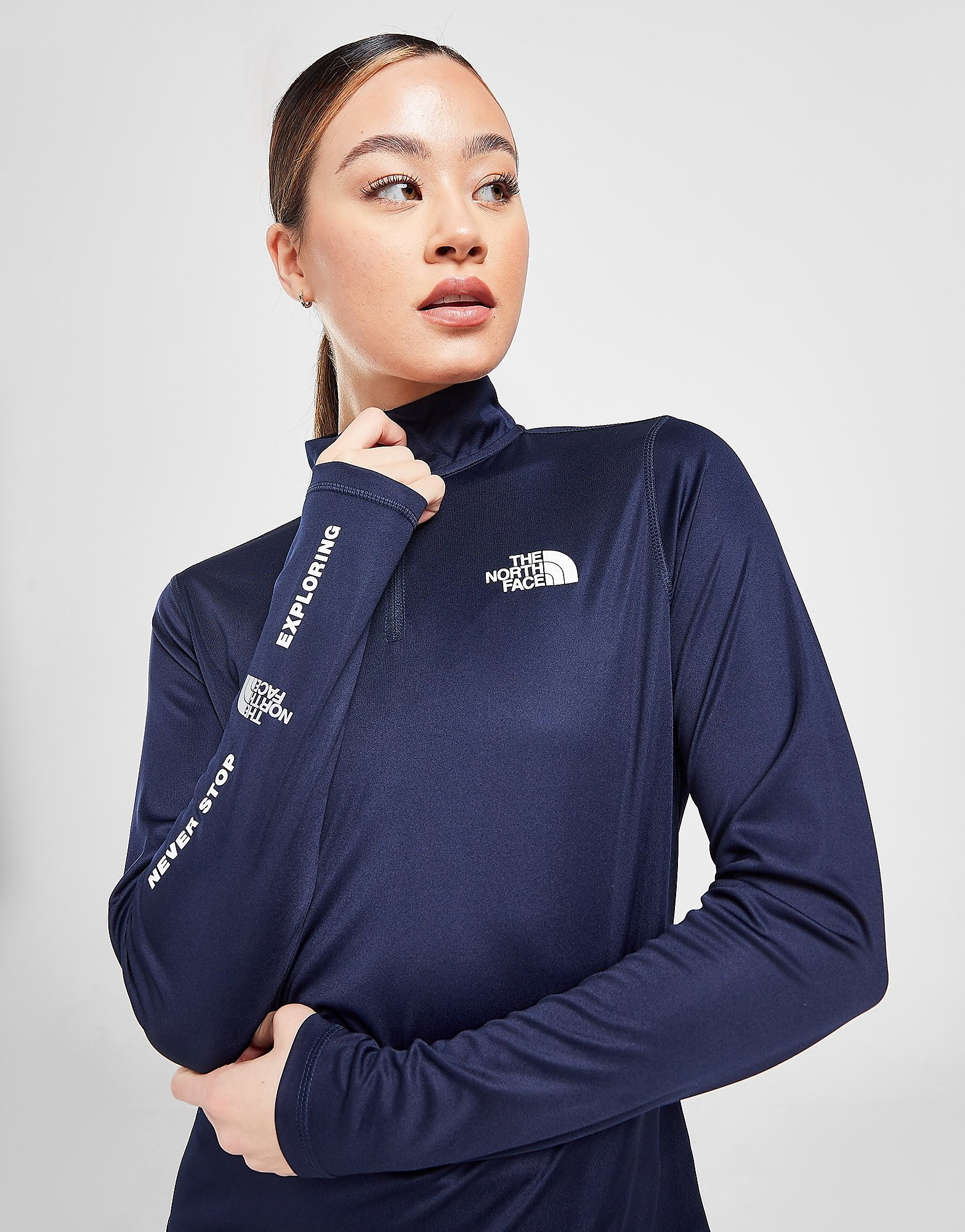 

The North Face Never Stop Exploring 1/4 Zip Top - Navy - Womens, Navy