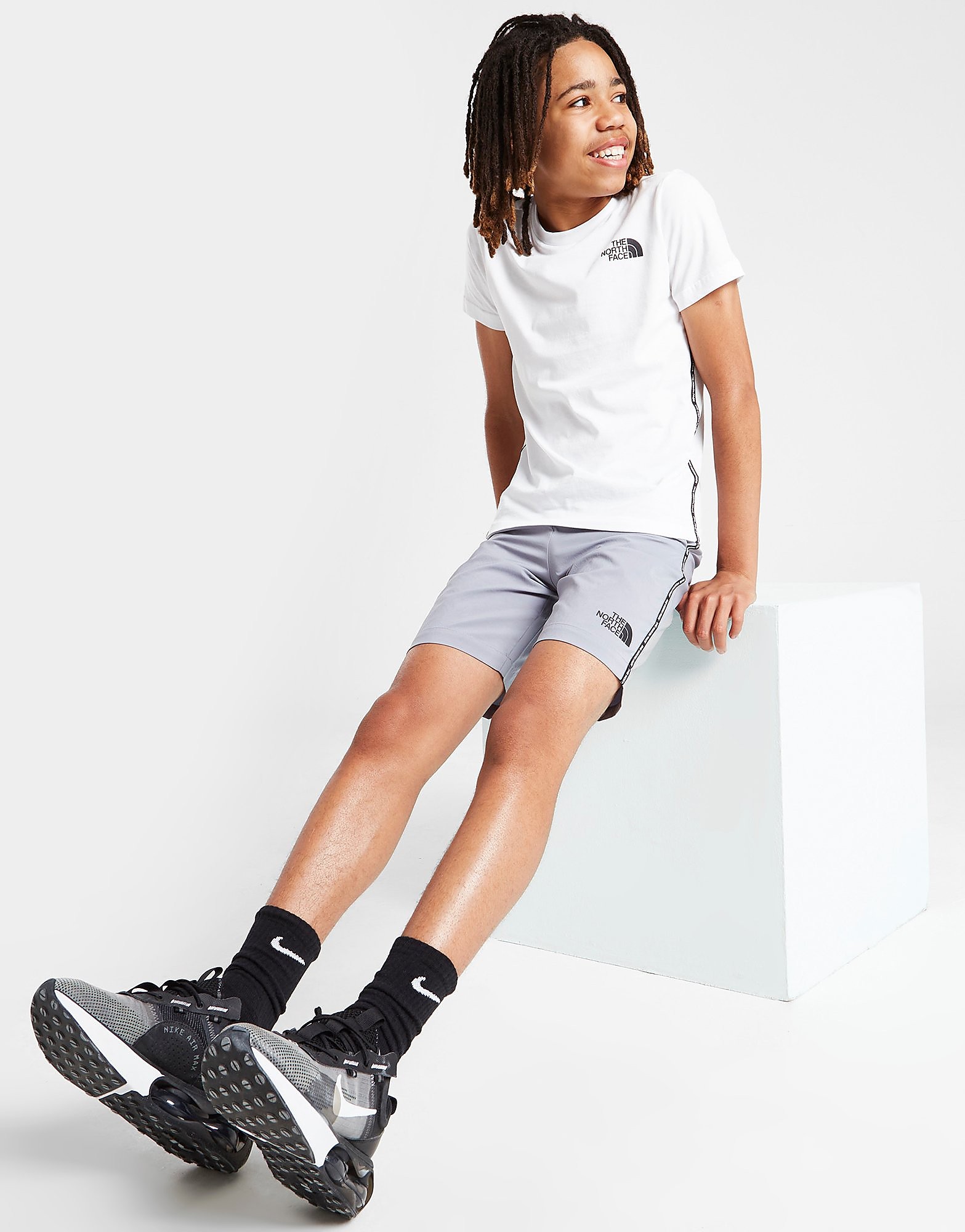 

The North Face Tape Reactor Shorts Junior - Only at JD - Grey - Kids, Grey