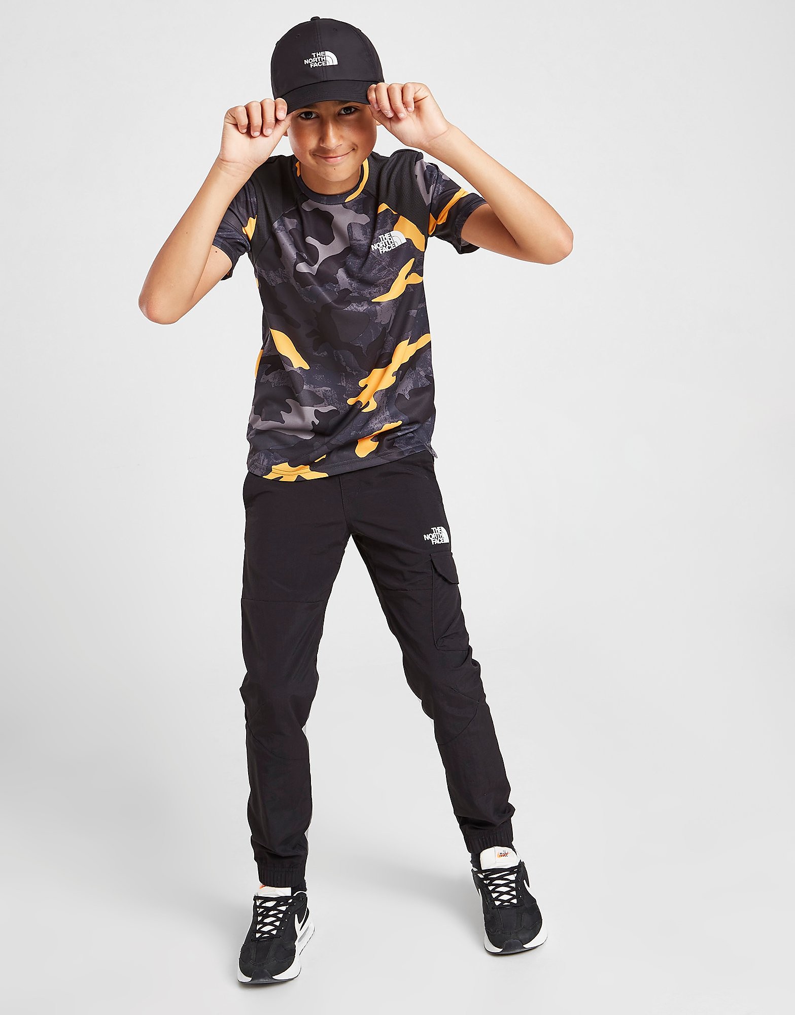 

The North Face Poly Camo T-Shirt Junior - Grey - Kids, Grey