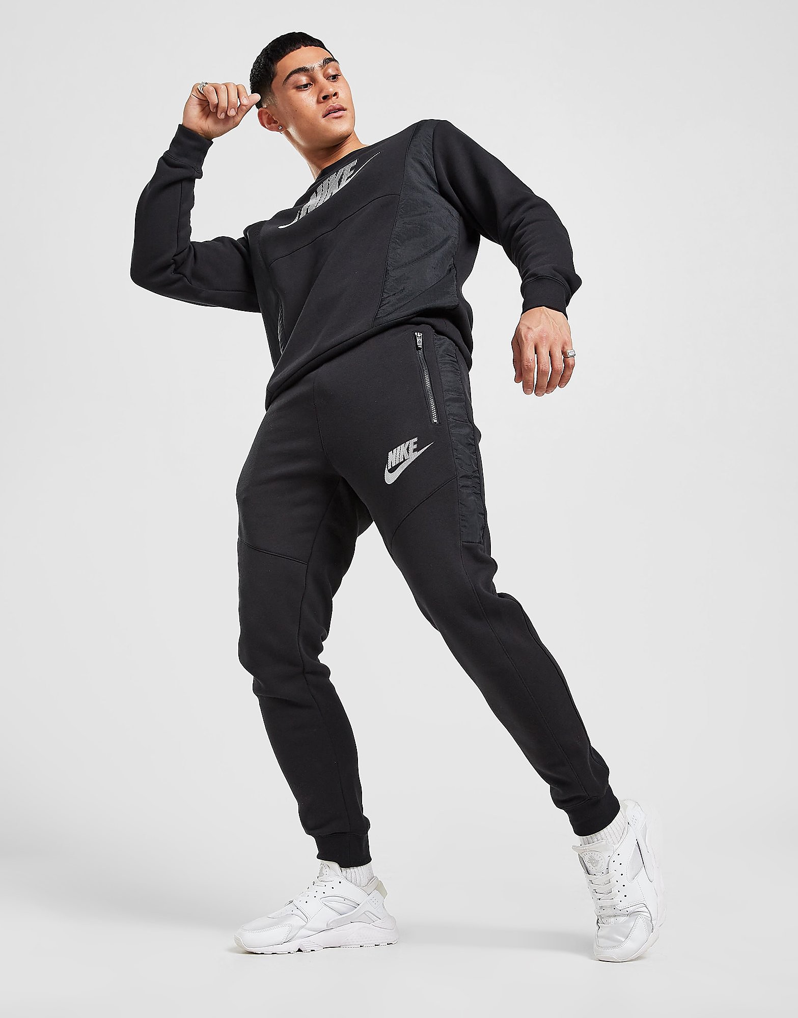 

Nike Hybrid Joggers - Only at JD - Black/Black/Black - Mens, Black/Black/Black