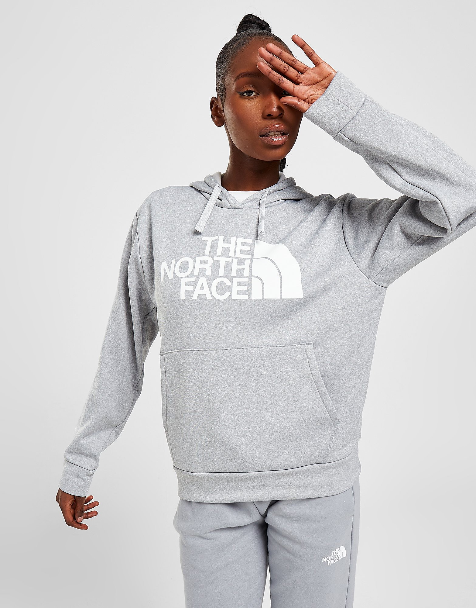

The North Face Explore Overhead Hoodie - Grey - Womens, Grey
