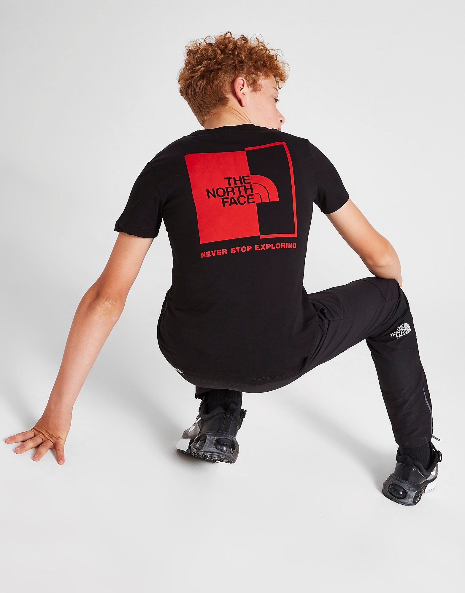 

The North Face Box Back Hit T-Shirt Junior - Only at JD - Black - Kids, Black