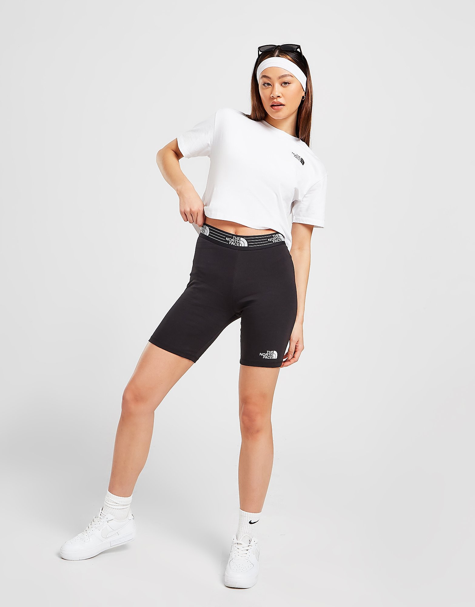 

The North Face Tape Cycle Shorts - Black - Womens, Black
