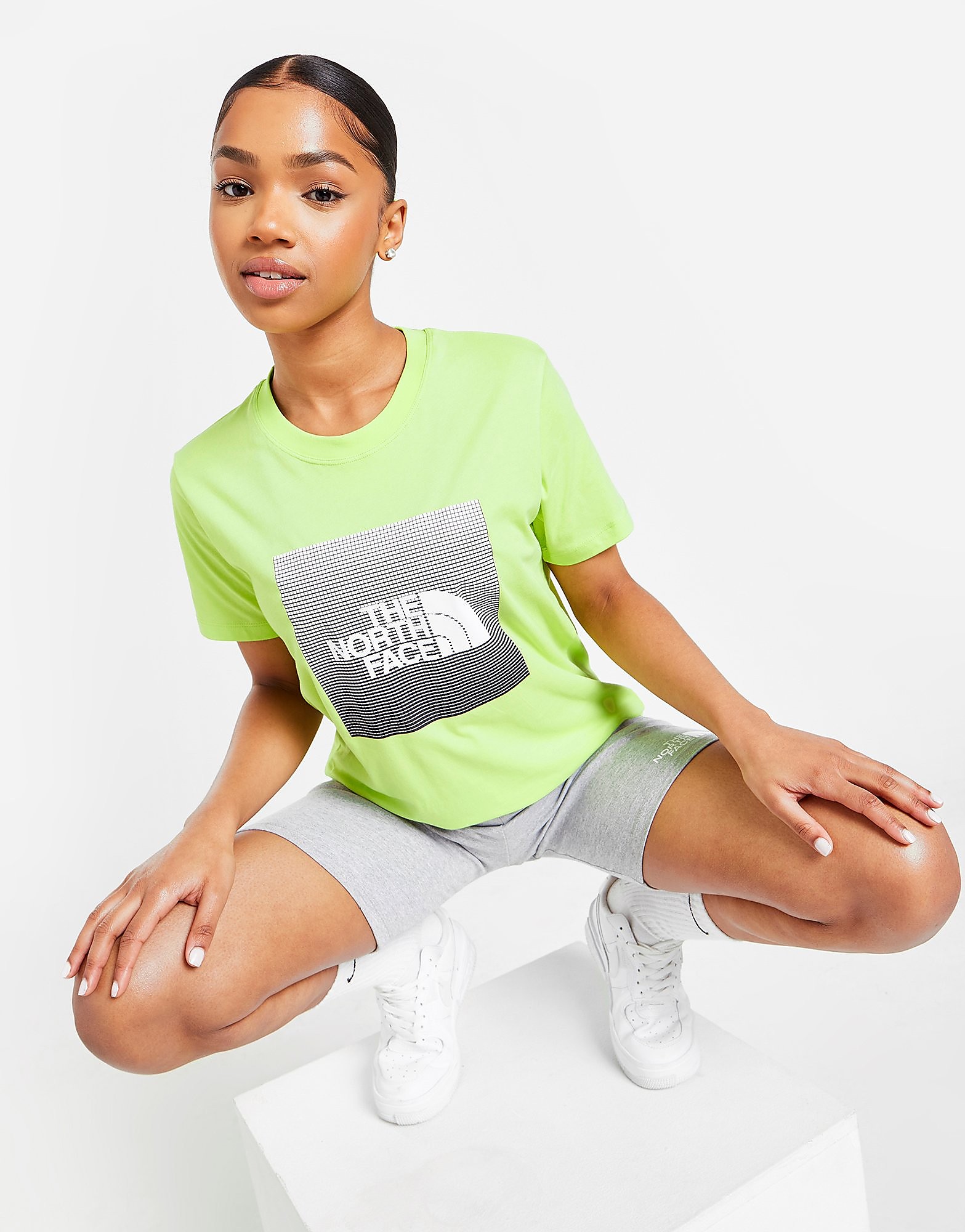 

The North Face Fade Graphic T-Shirt - Green - Womens, Green