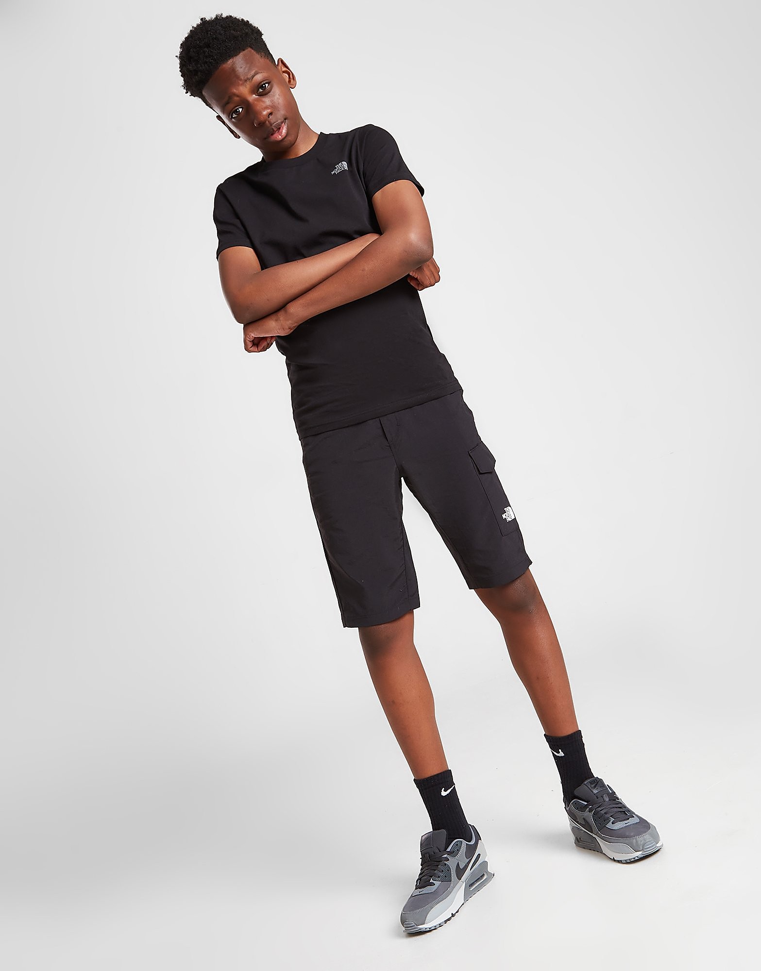 

The North Face Cargo Shorts Junior - Only at JD - Black - Kids, Black