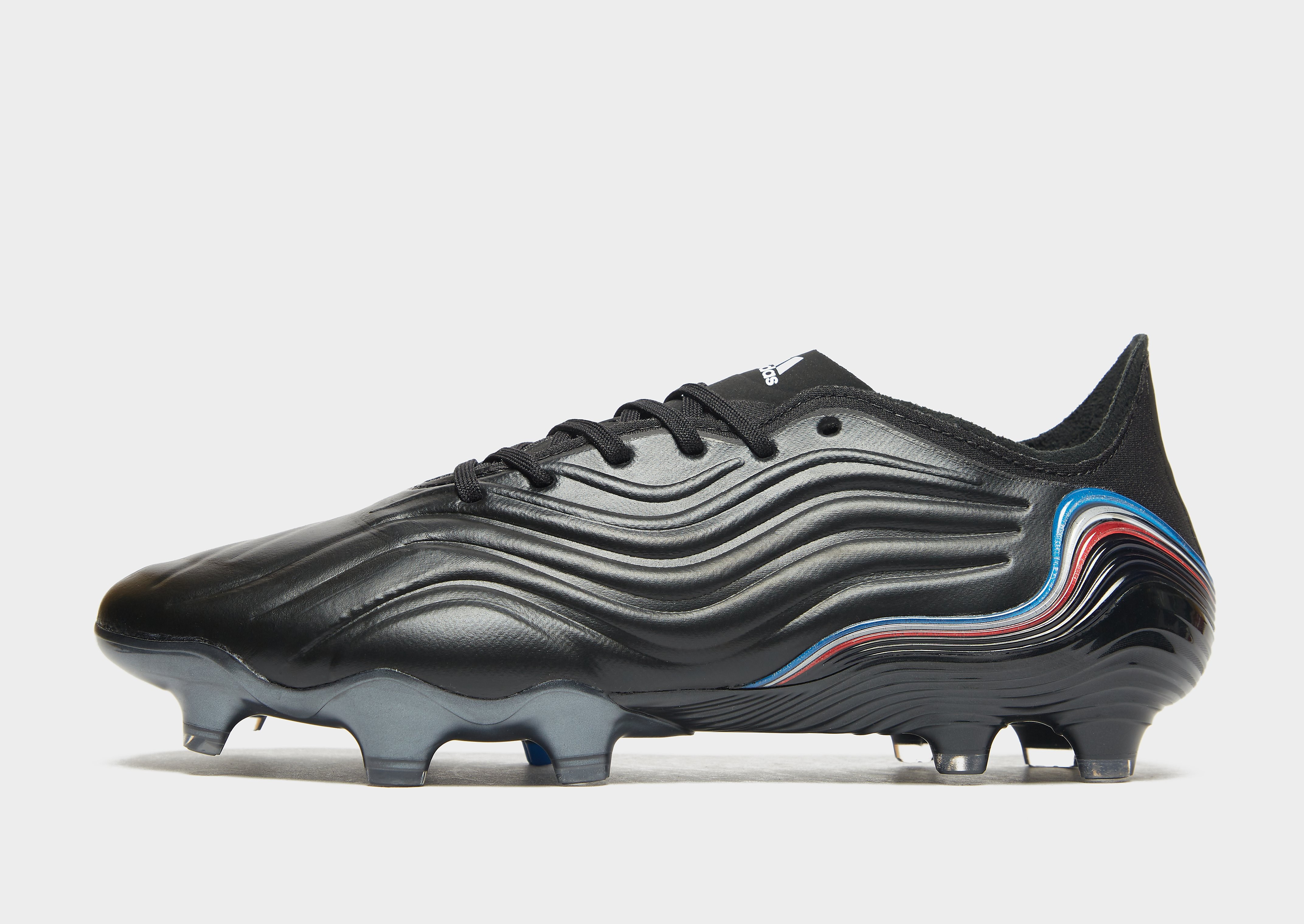 

adidas Copa Sense .1 FG - Core Black / Cloud White / Blue Rush - Womens, Core Black / Cloud White / Blue Rush