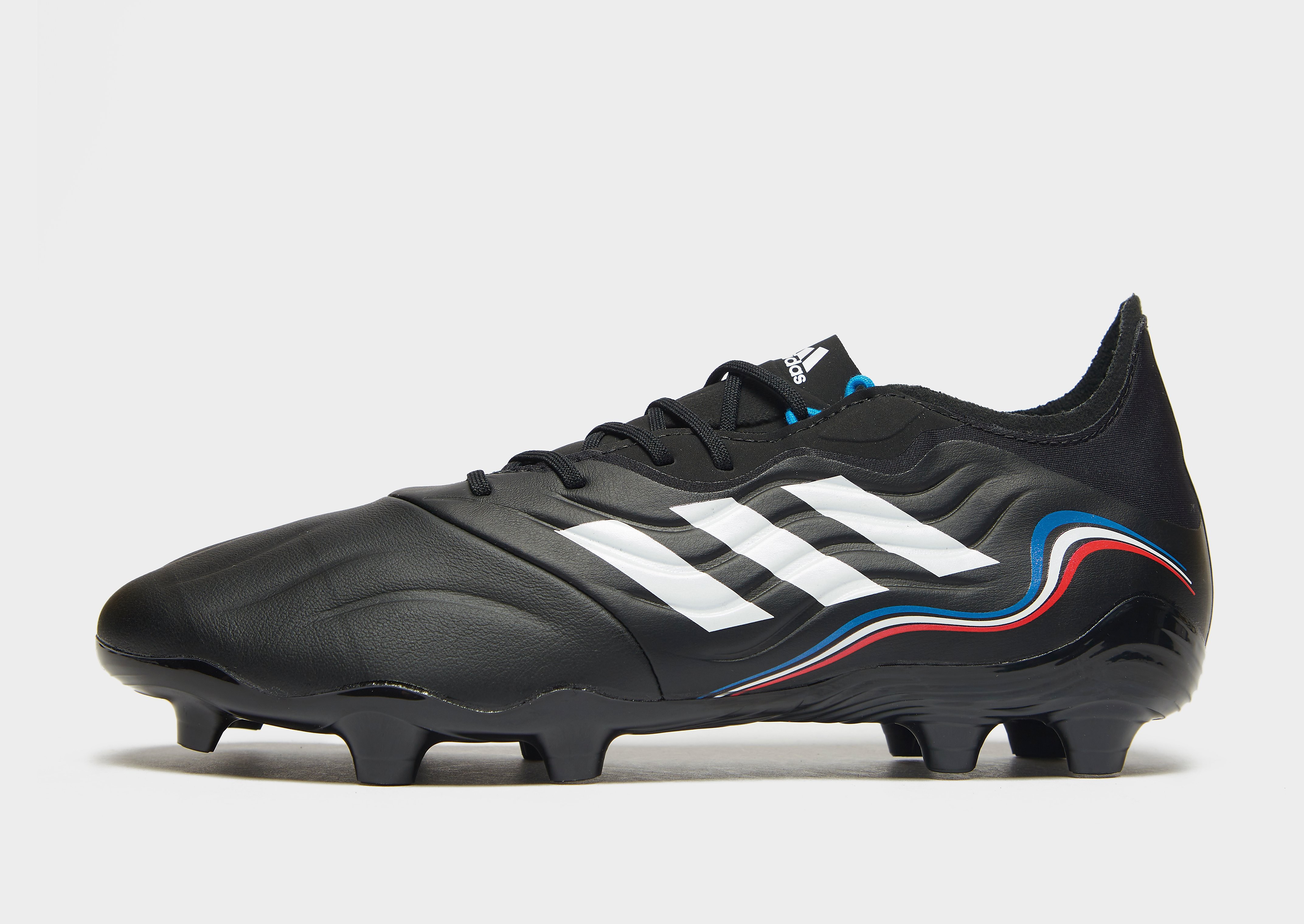 

adidas Copa Sense .2 FG - Core Black / Cloud White / Vivid Red - Womens, Core Black / Cloud White / Vivid Red