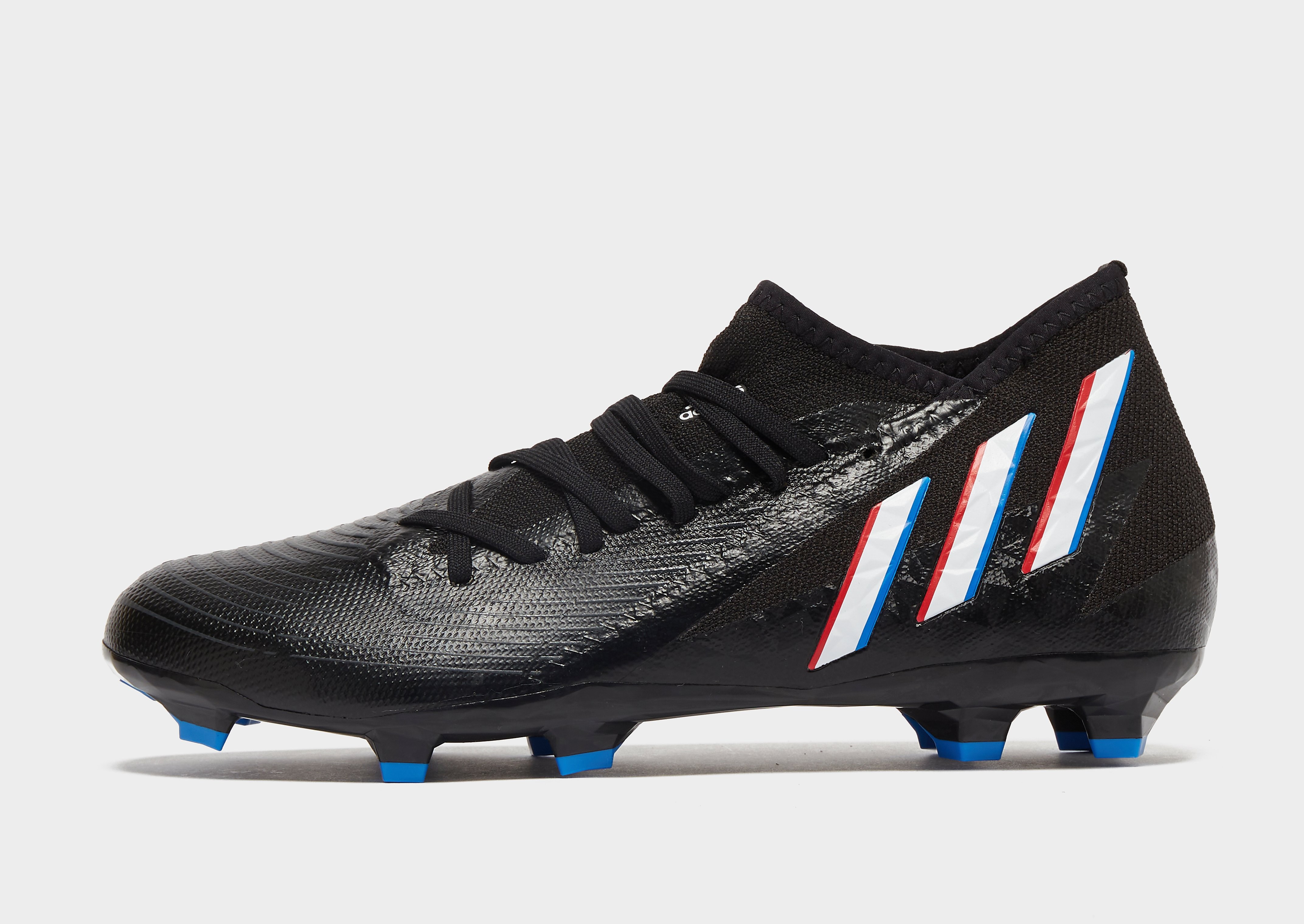 

adidas Predator Edge .3 FG - Core Black / Cloud White / Vivid Red - Womens, Core Black / Cloud White / Vivid Red