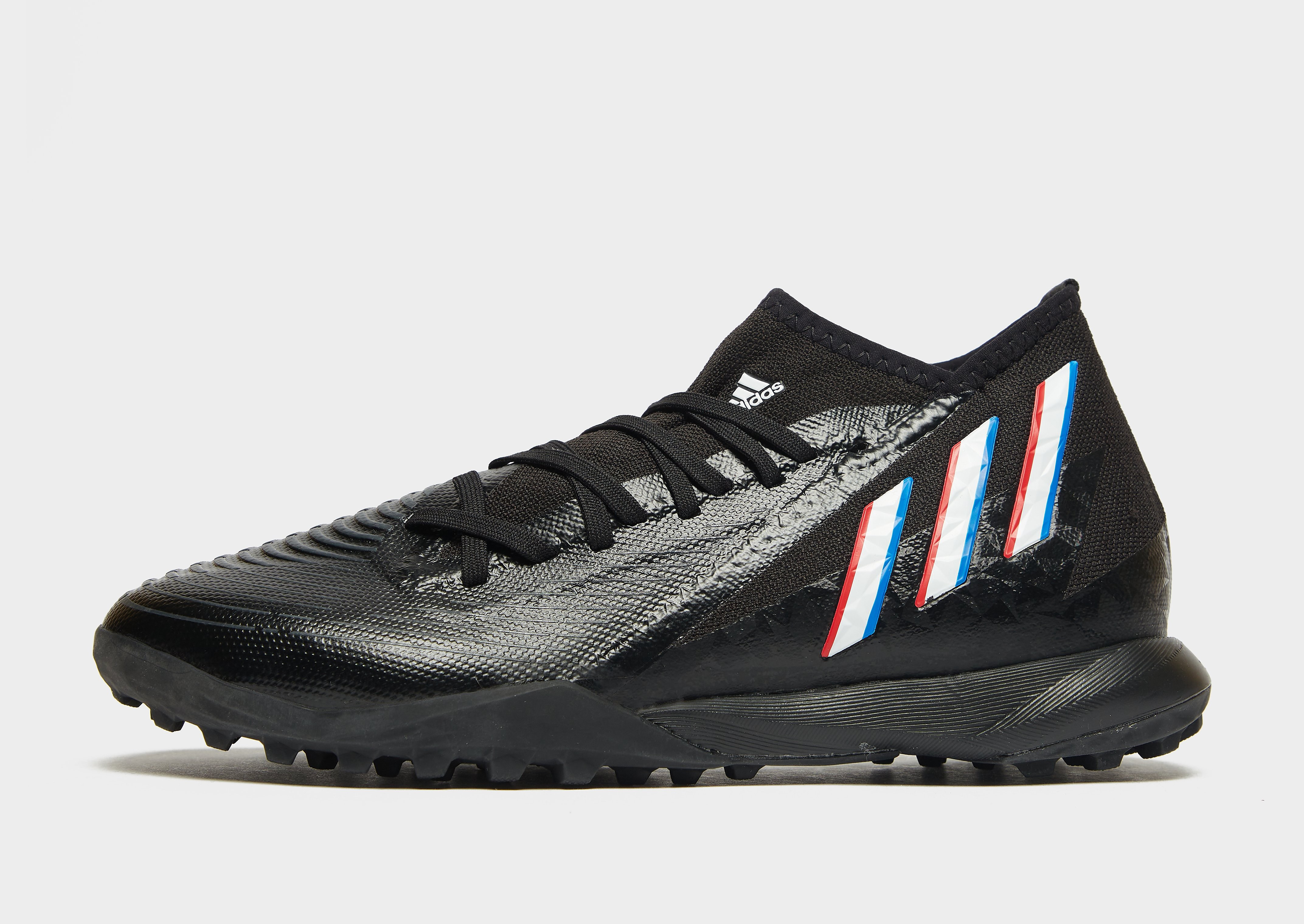 

adidas Predator Edge .3 TF - Core Black / Cloud White / Vivid Red - Womens, Core Black / Cloud White / Vivid Red