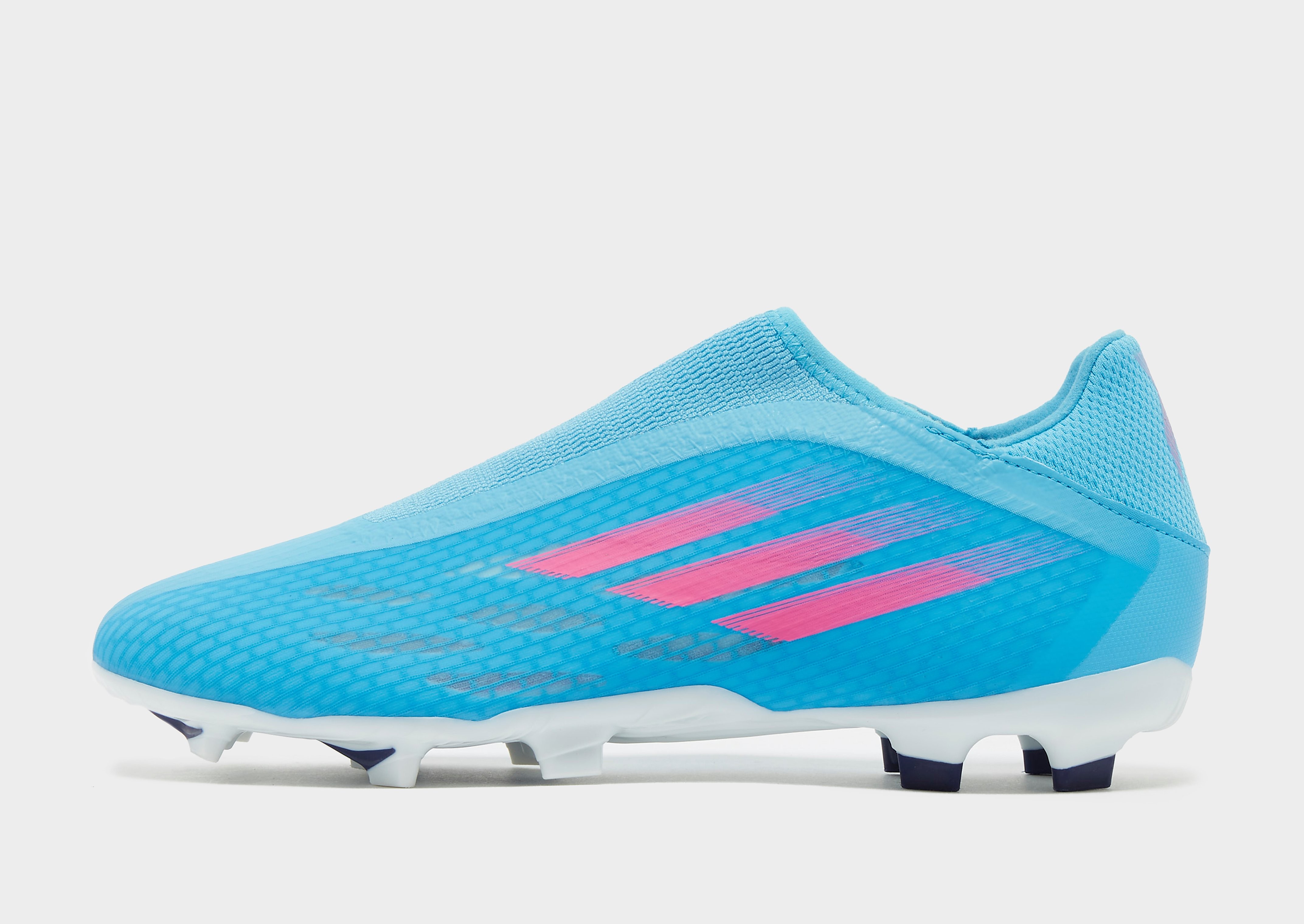 

adidas X Speedflow .3 LL FG - Sky Rush / Team Shock Pink / Cloud White - Womens, Sky Rush / Team Shock Pink / Cloud White