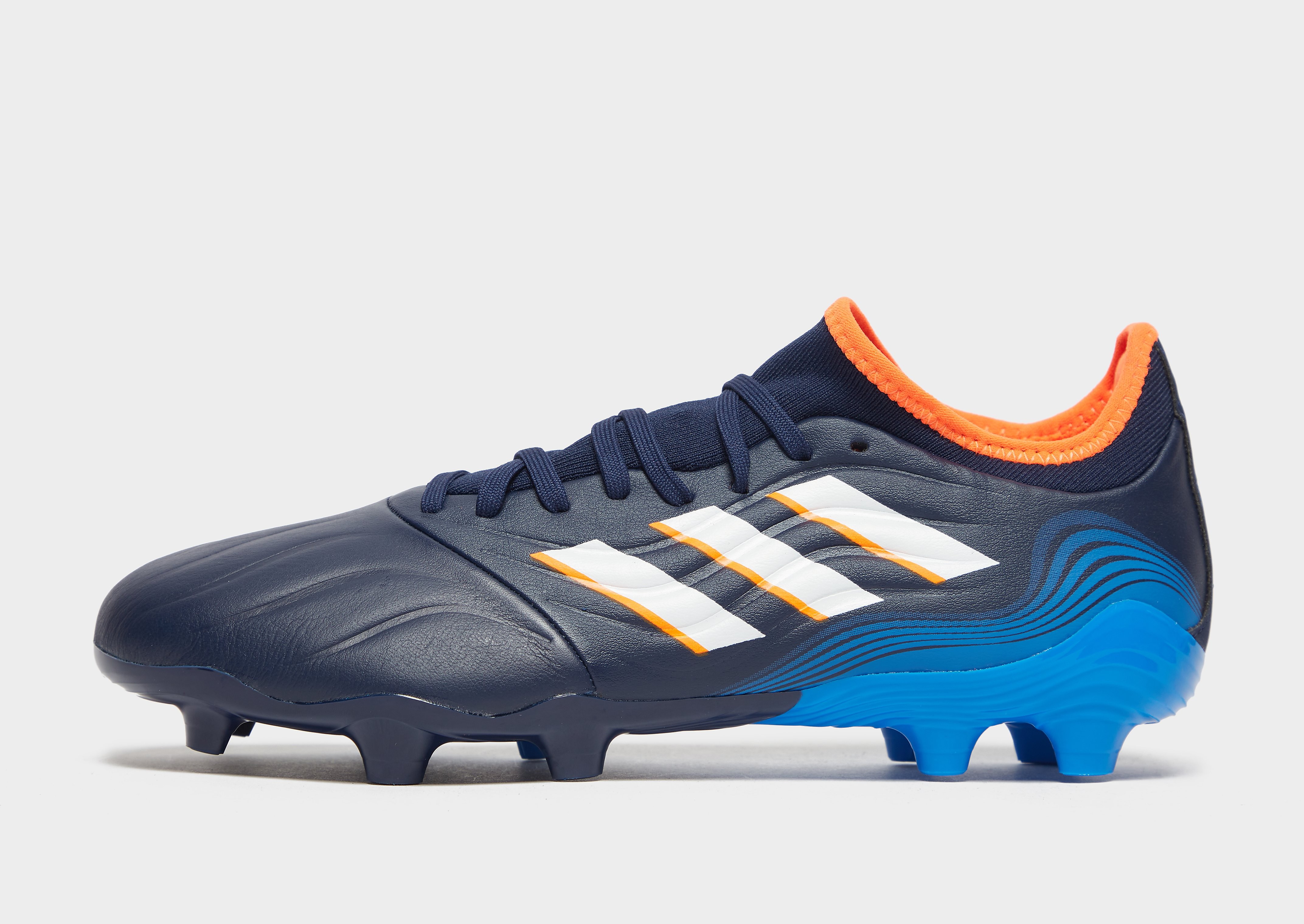 

adidas Copa Sense .3 FG - Team Navy / Cloud White / Blue Rush - Womens, Team Navy / Cloud White / Blue Rush
