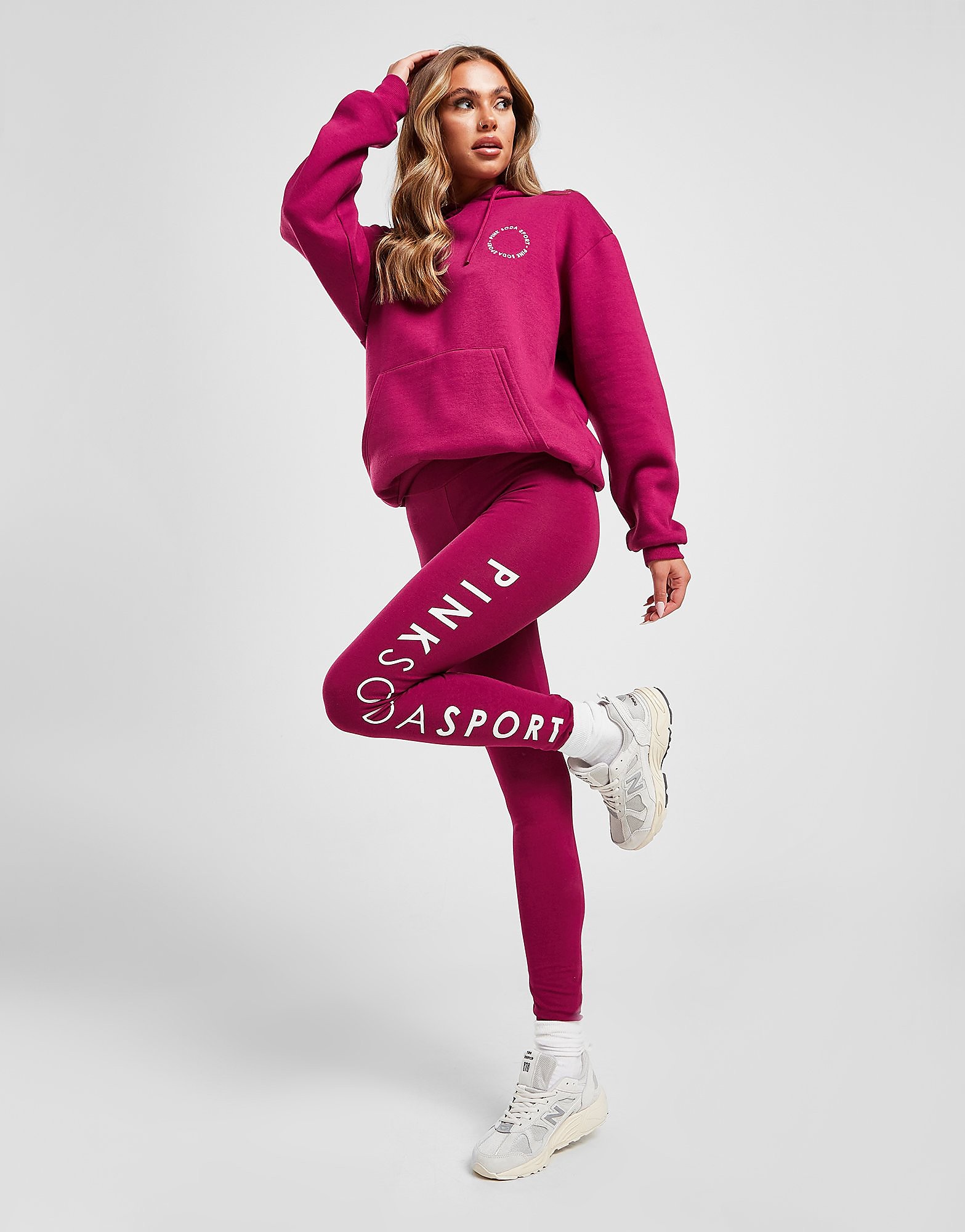 

Pink Soda Sport Winnie Leggings - Only at JD - Pink - Womens, Pink