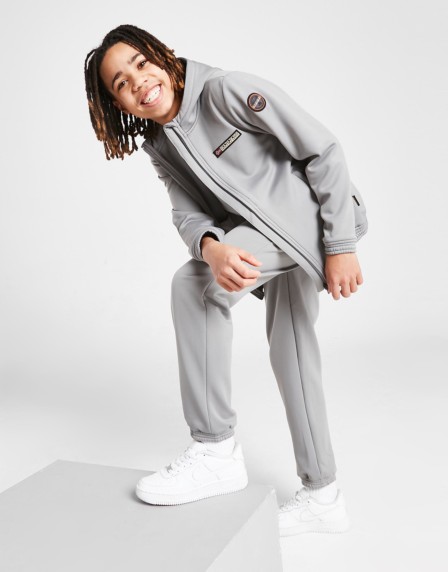 

Napapijri Besy Full Zip Hoodie Junior - Only at JD - Grey - Kids, Grey