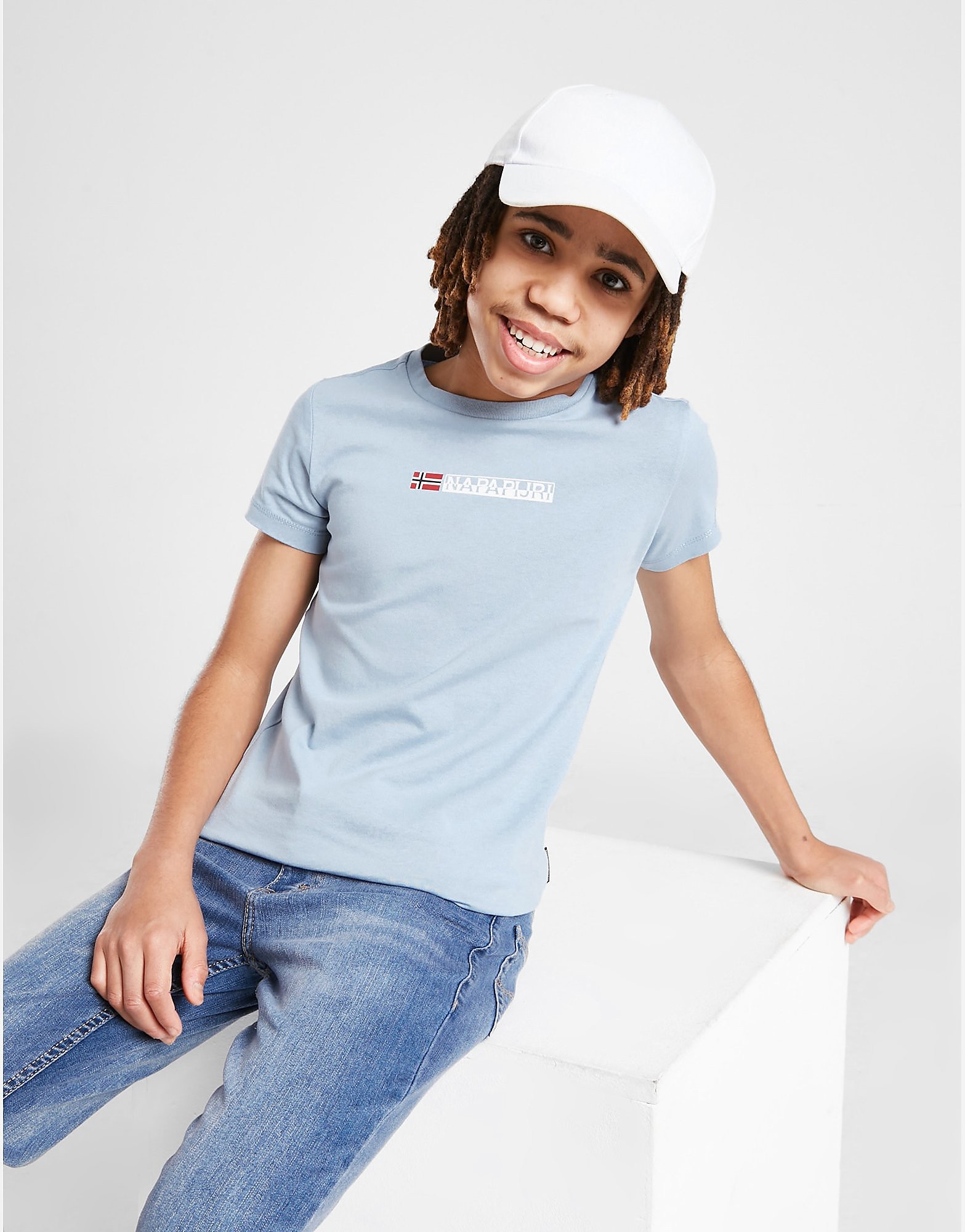 

Napapijri Sory T-Shirt Junior - Only at JD - Blue - Kids, Blue