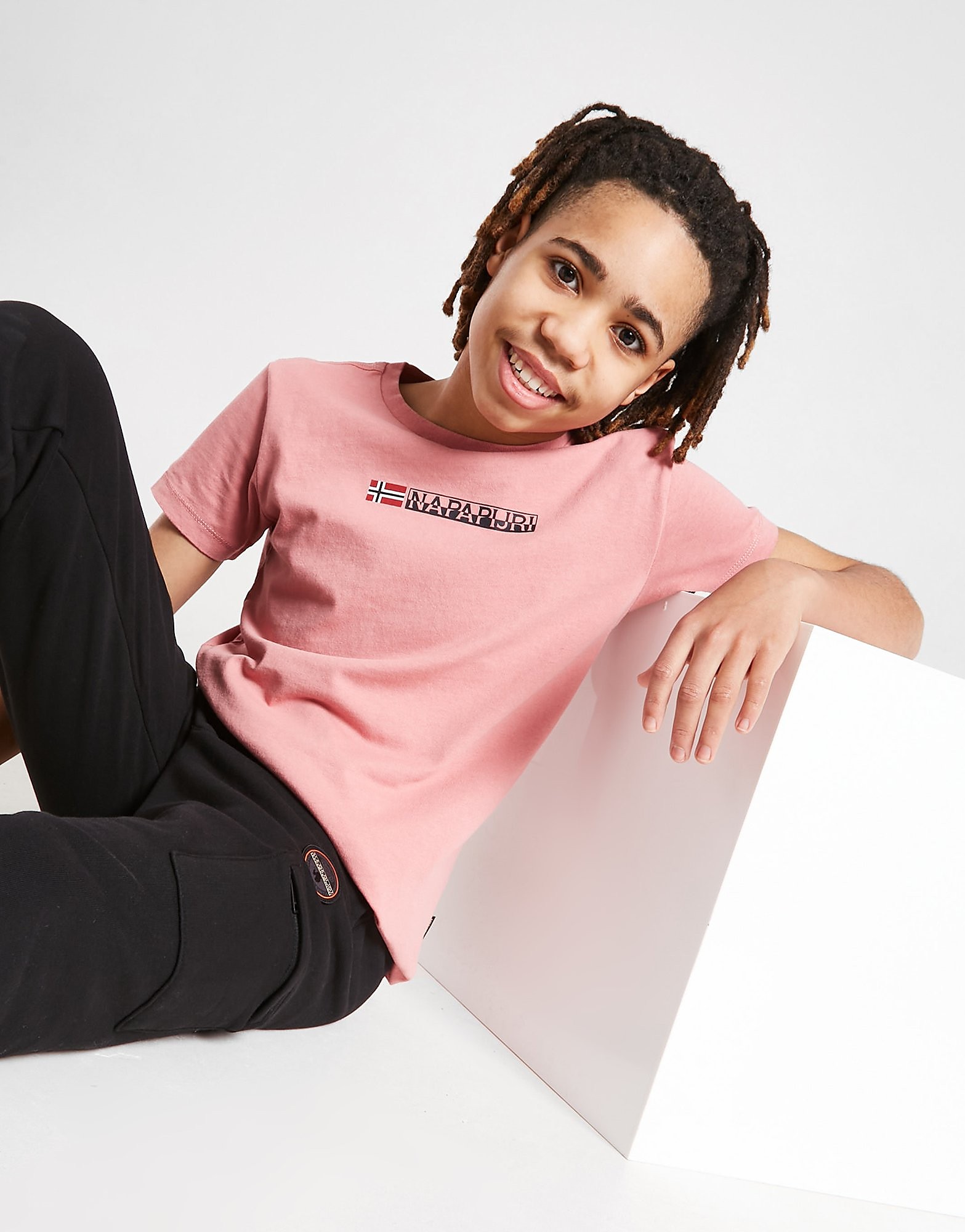 

Napapijri Sory T-Shirt Junior - Only at JD - Pink - Kids, Pink