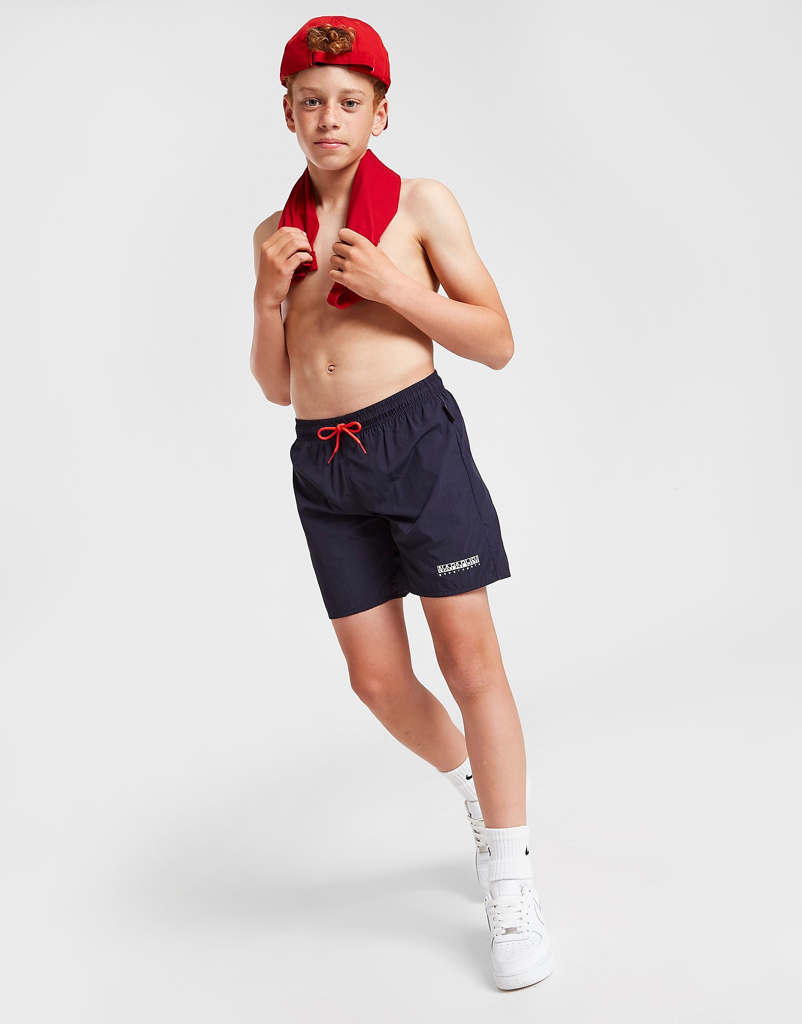 

Napapijri Nylon Beach Swim Shorts Junior - Blue - Kids, Blue