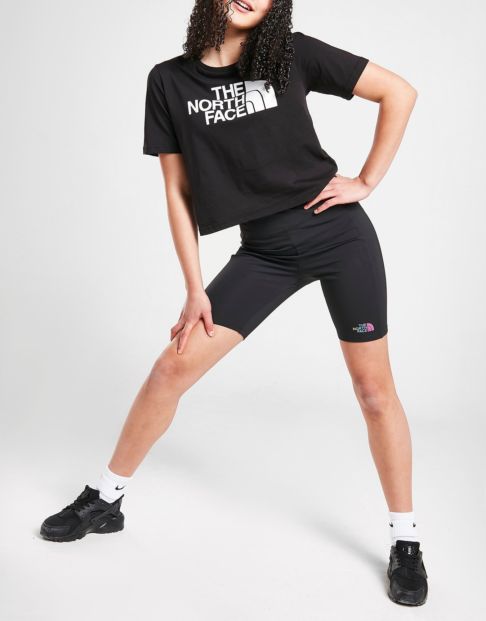 

The North Face Girls' Bike Shorts Junior - Black - Kids, Black