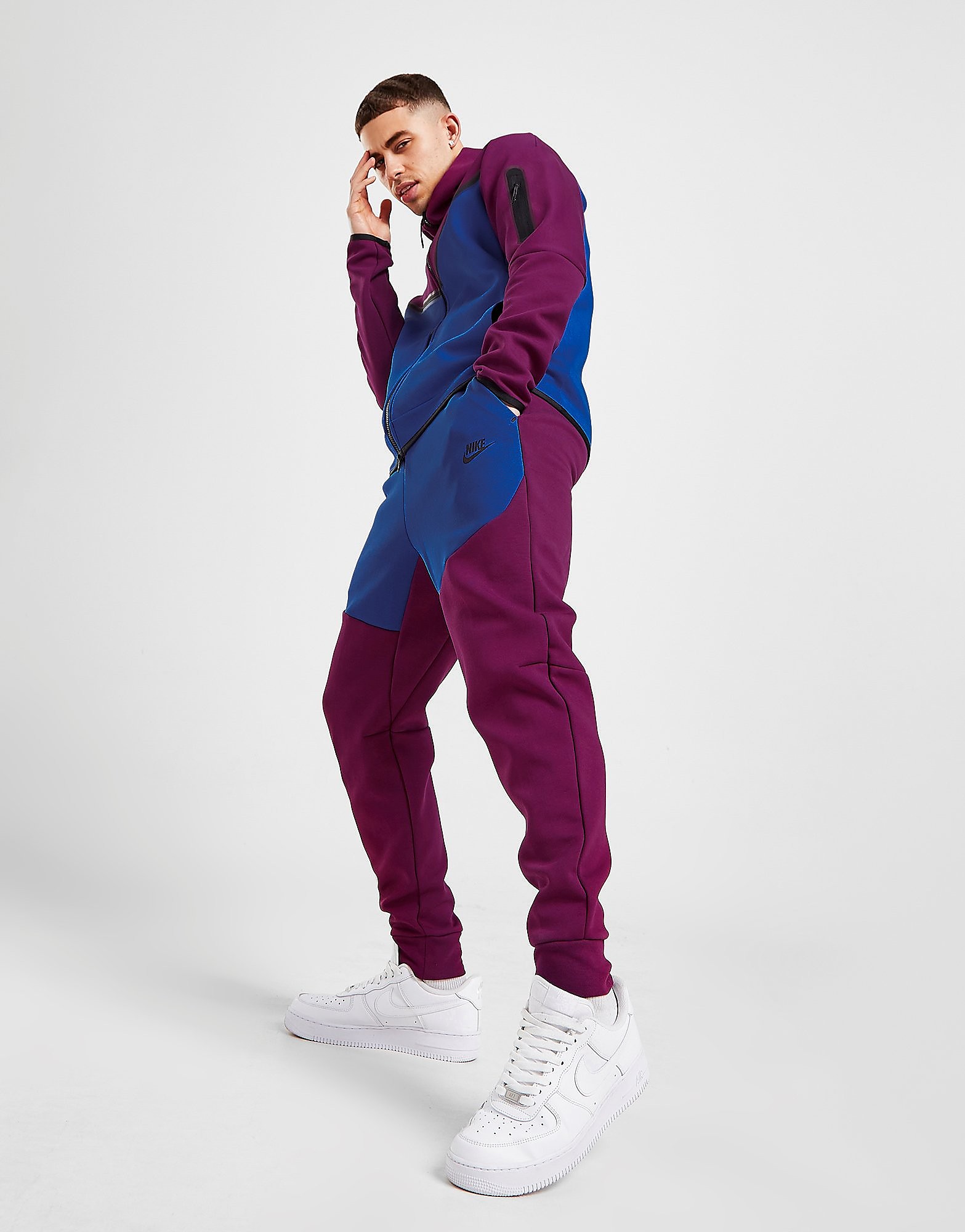 

Nike Tech Fleece Joggers - Purple/Blue - Mens, Purple/Blue