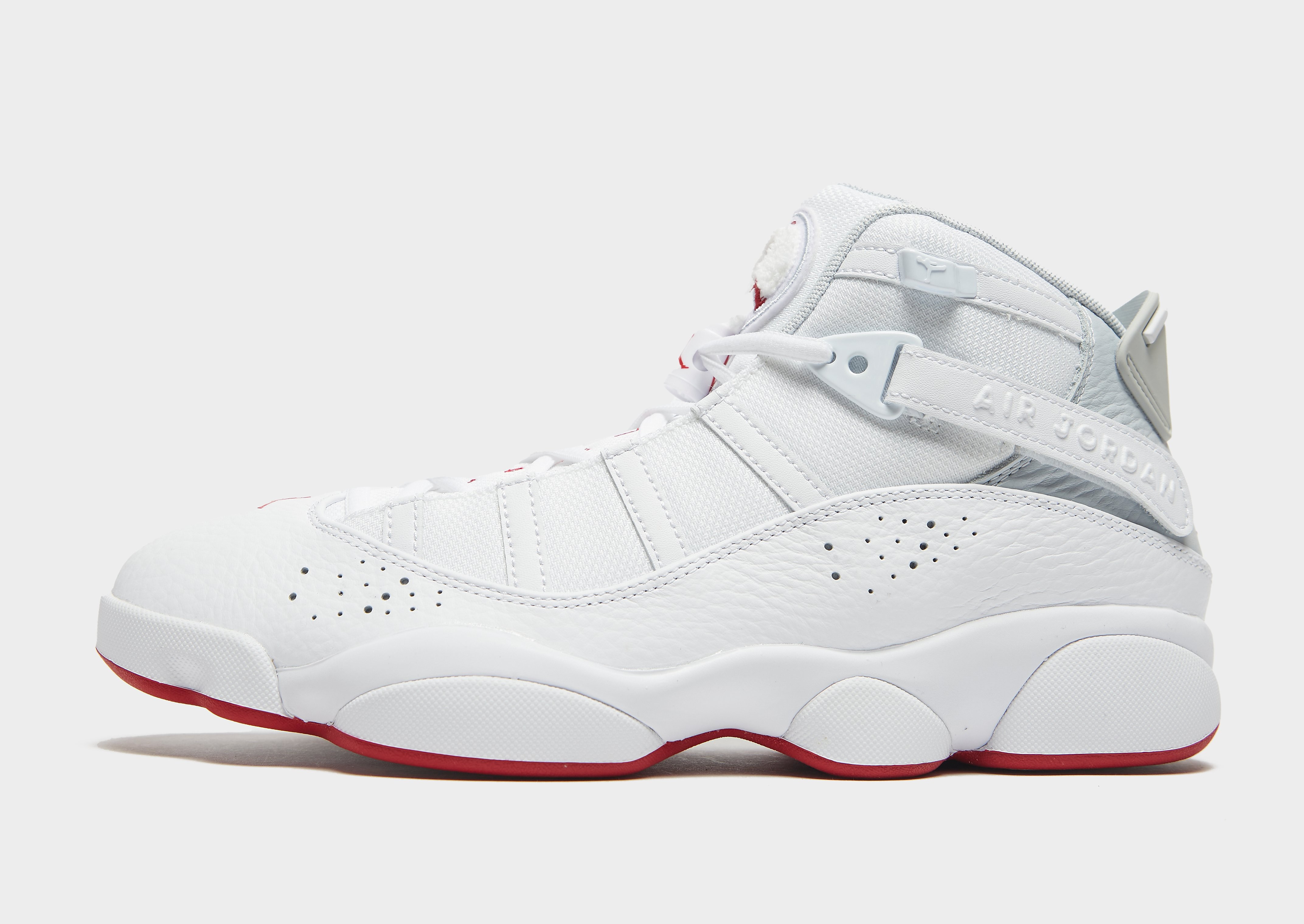 

Jordan 6 Rings - White/Pure Platinum/Mystic Hibiscus - Mens, White/Pure Platinum/Mystic Hibiscus