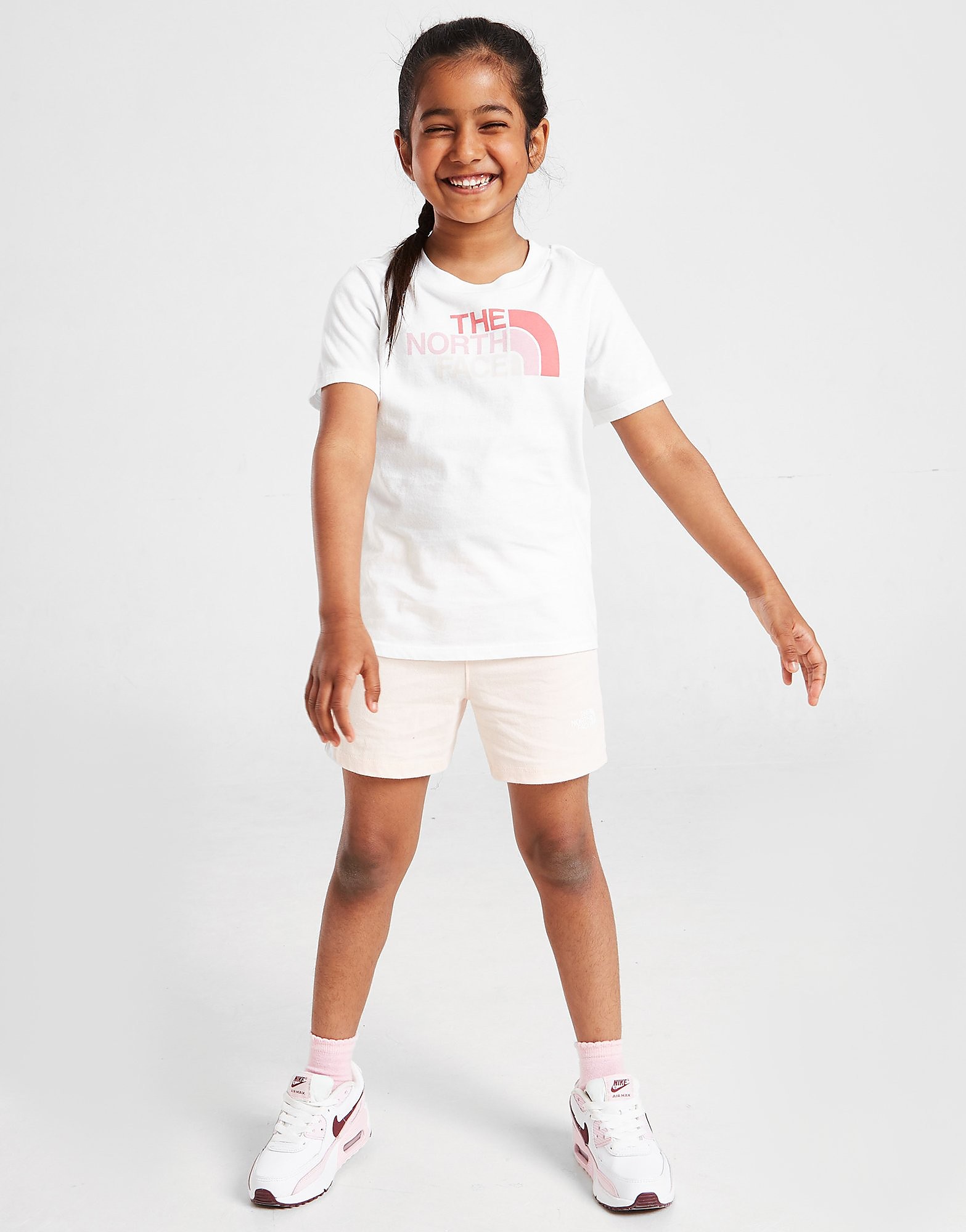 

The North Face Girls' T-Shirt/Shorts Set Children - White - Kids, White