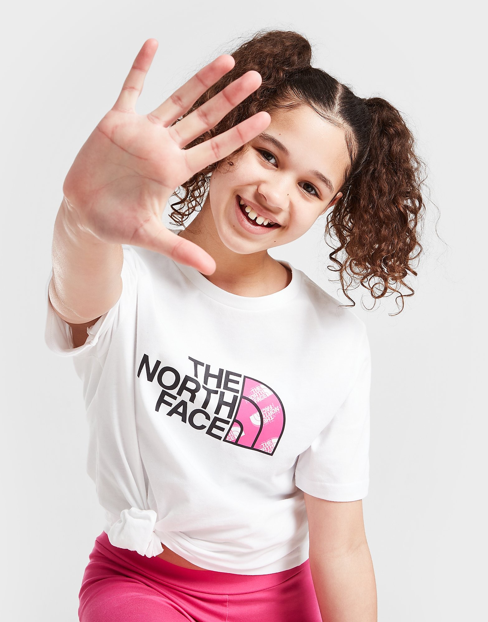 

The North Face Girls' Short Sleeve Easy Boyfriend T-Shirt Junior - White/WHT - Kids, White/WHT