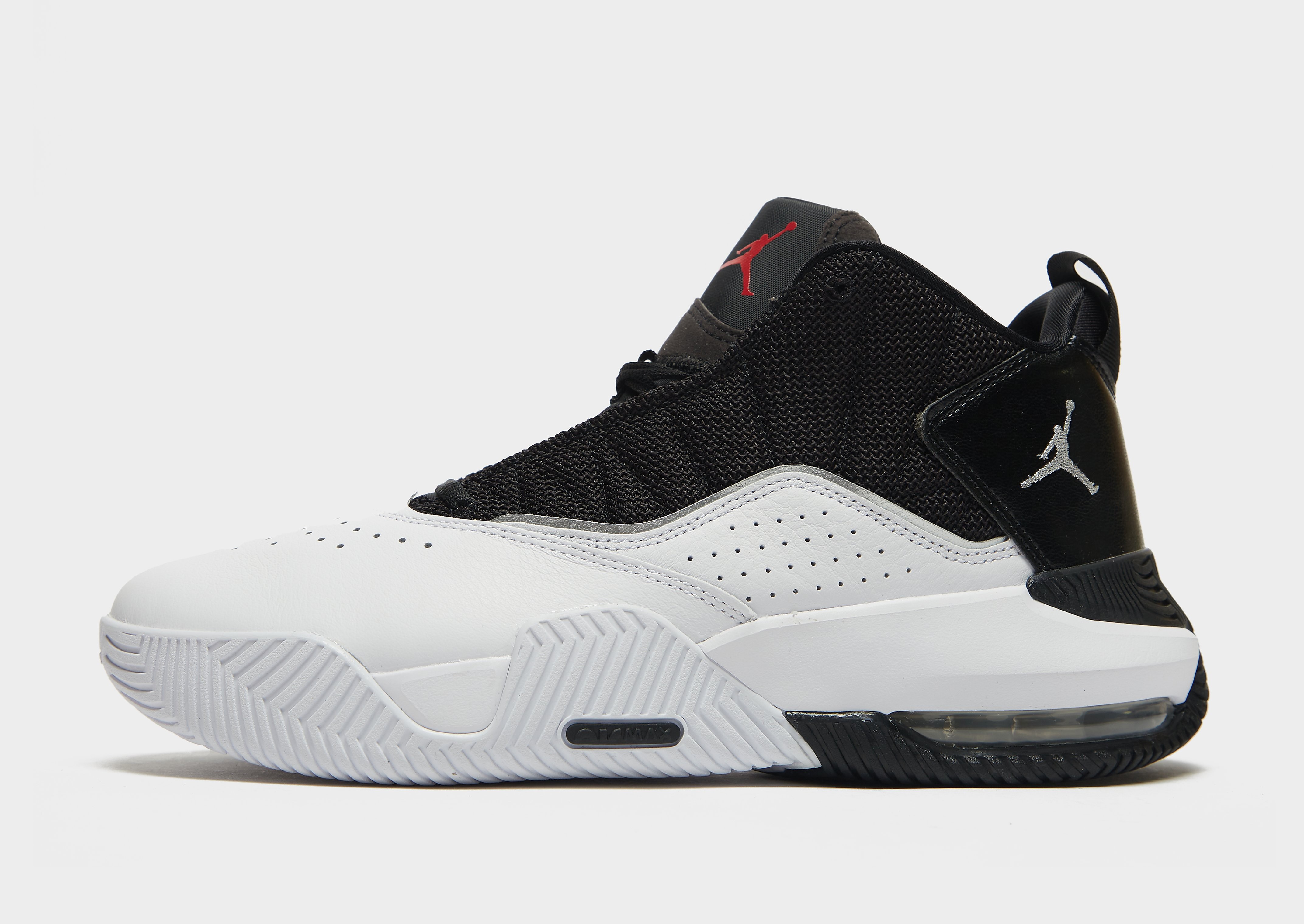 

Jordan Stay Loyal - Black/White/Metallic Silver/University Red/White - Mens, Black/White/Metallic Silver/University Red/White