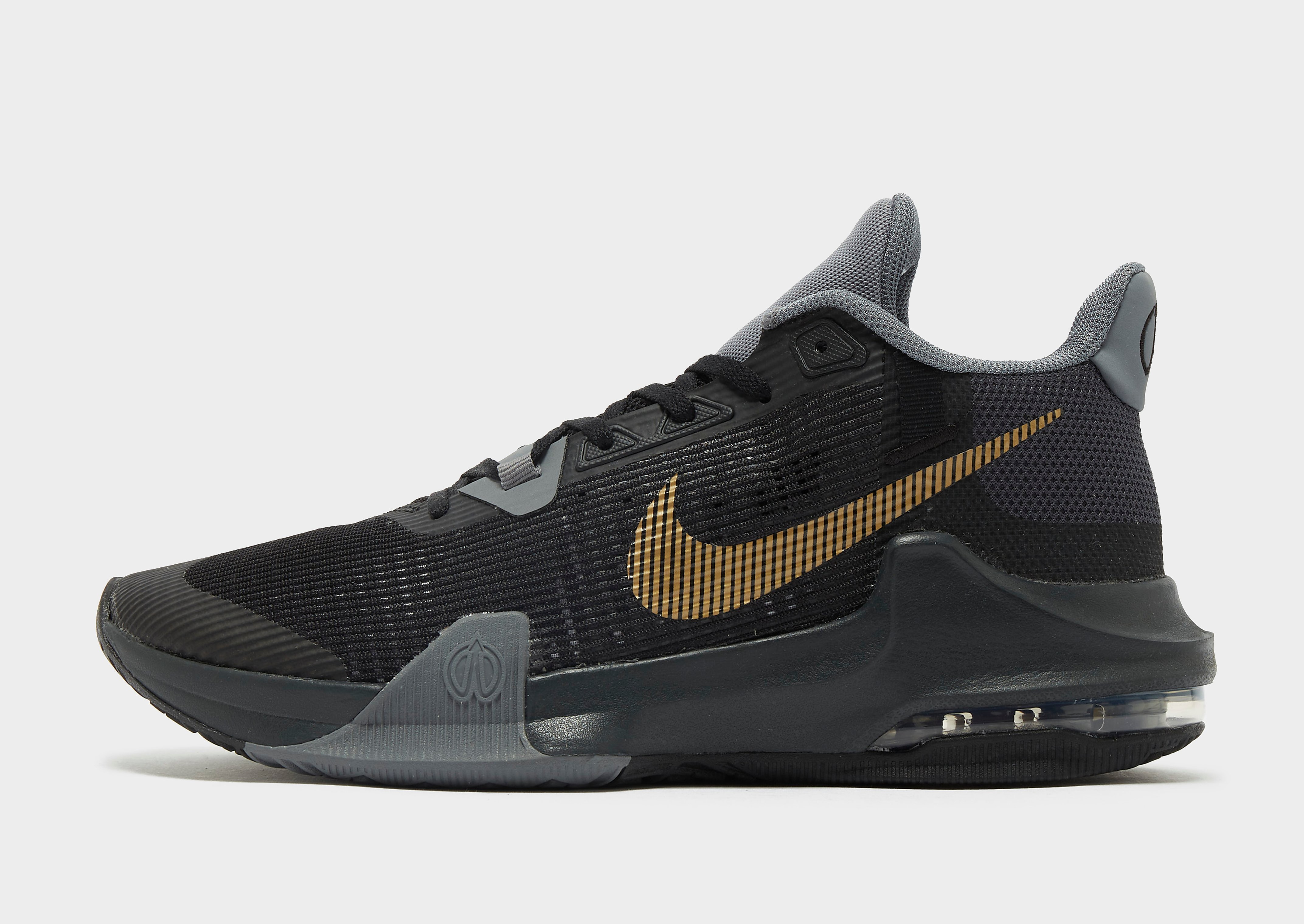 

Nike Air Max Impact 3 - Black/Cool Grey/Anthracite/Metallic Gold - Mens, Black/Cool Grey/Anthracite/Metallic Gold