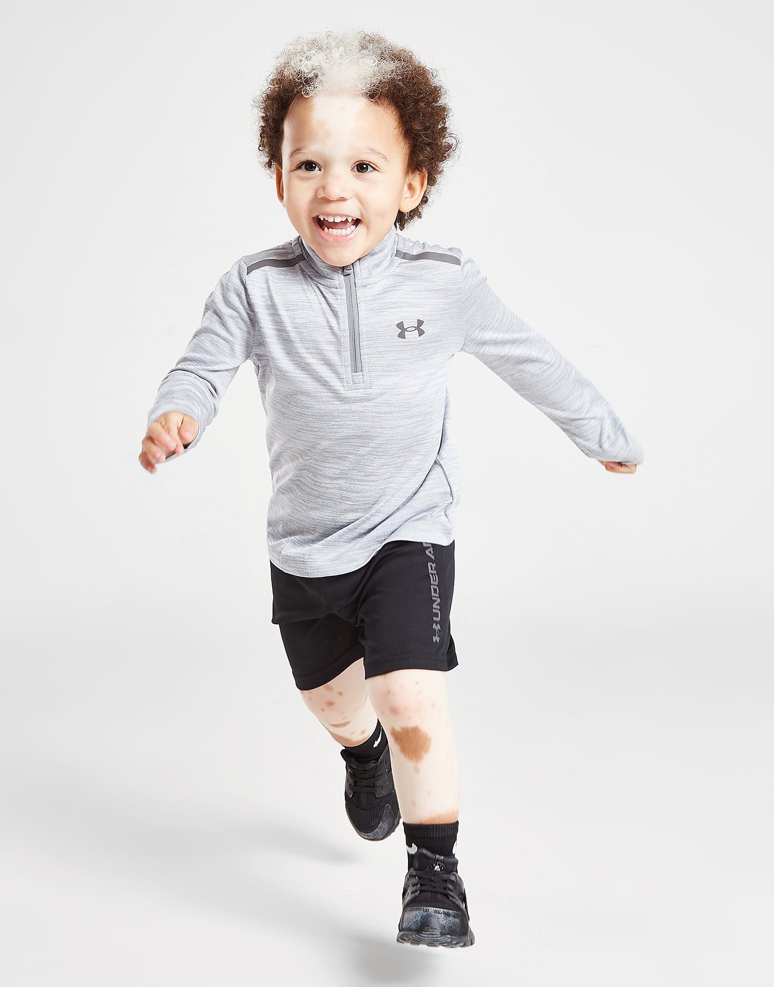 

Under Armour Tech Twist 1/4 Zip Set Infant - Only at JD - Grey/Black - Kids, Grey/Black