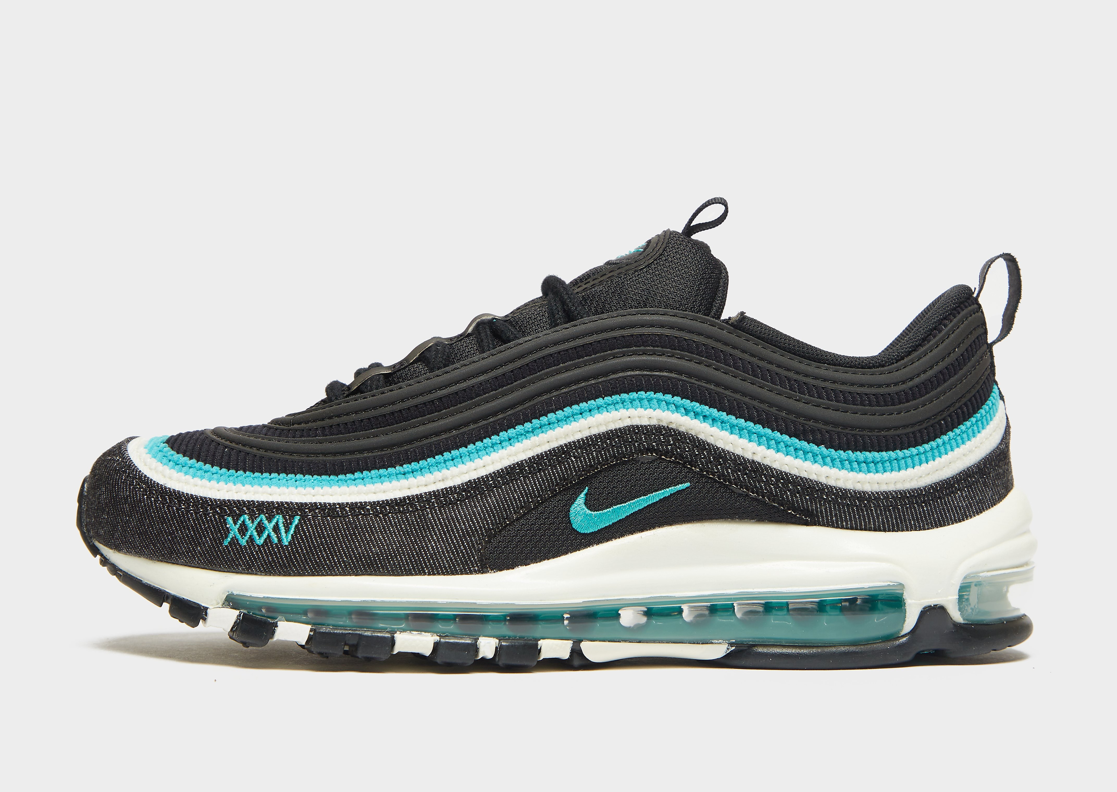 

Nike Air Max 97 - Black/Blue - Mens, Black/Blue