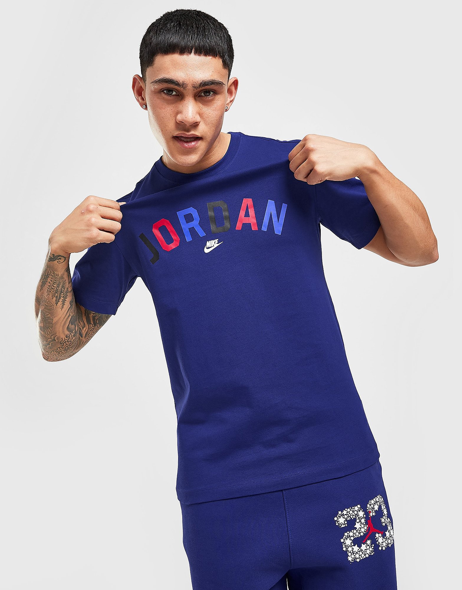 

Nike Jordan Sport DNA T-Shirt - Deep Royal Blue/White, Deep Royal Blue/White