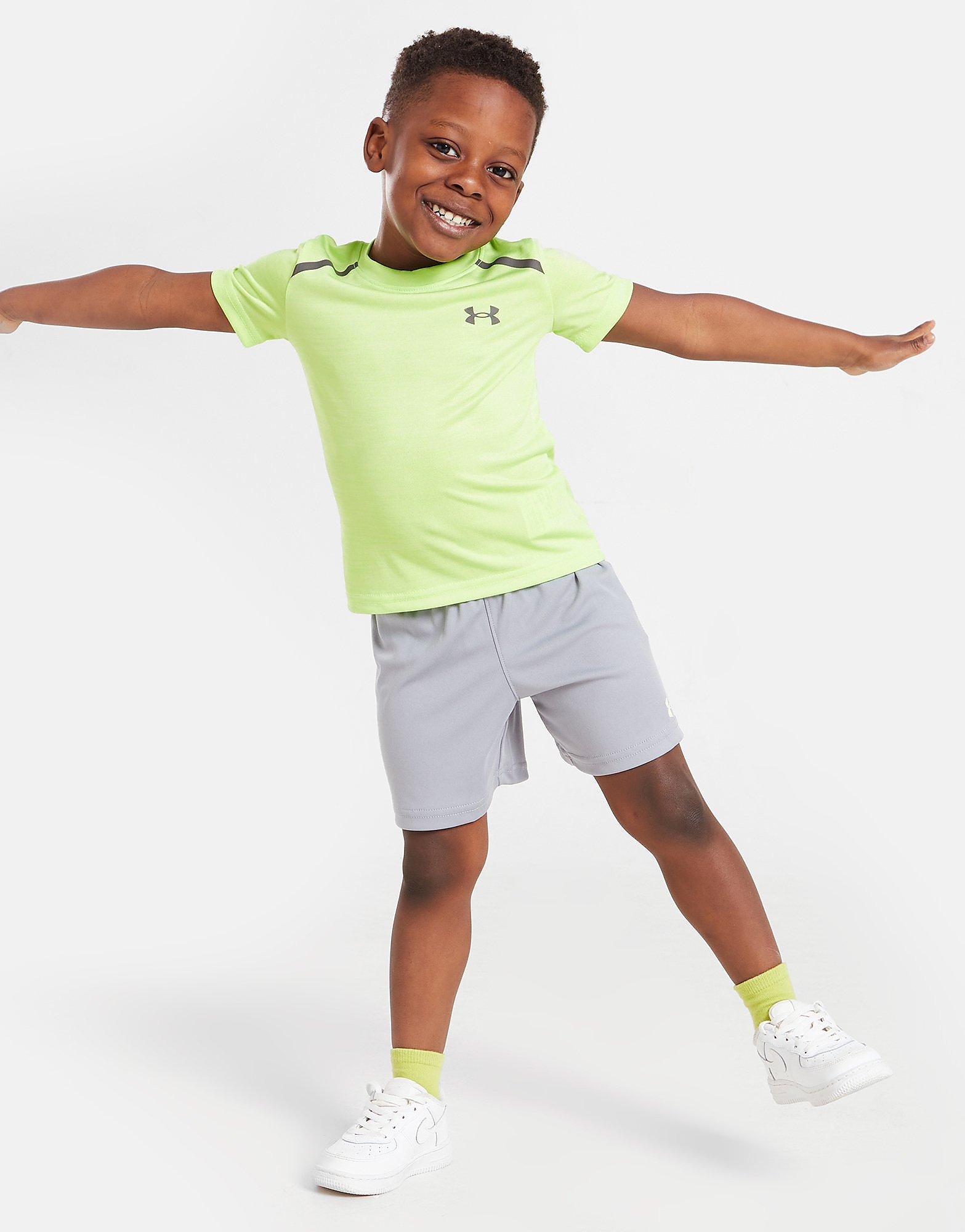 

Under Armour Tech Twist T-Shirt/Shorts Set Infant - Only at JD - Green/LIM/GY$ - Kids, Green/LIM/GY$