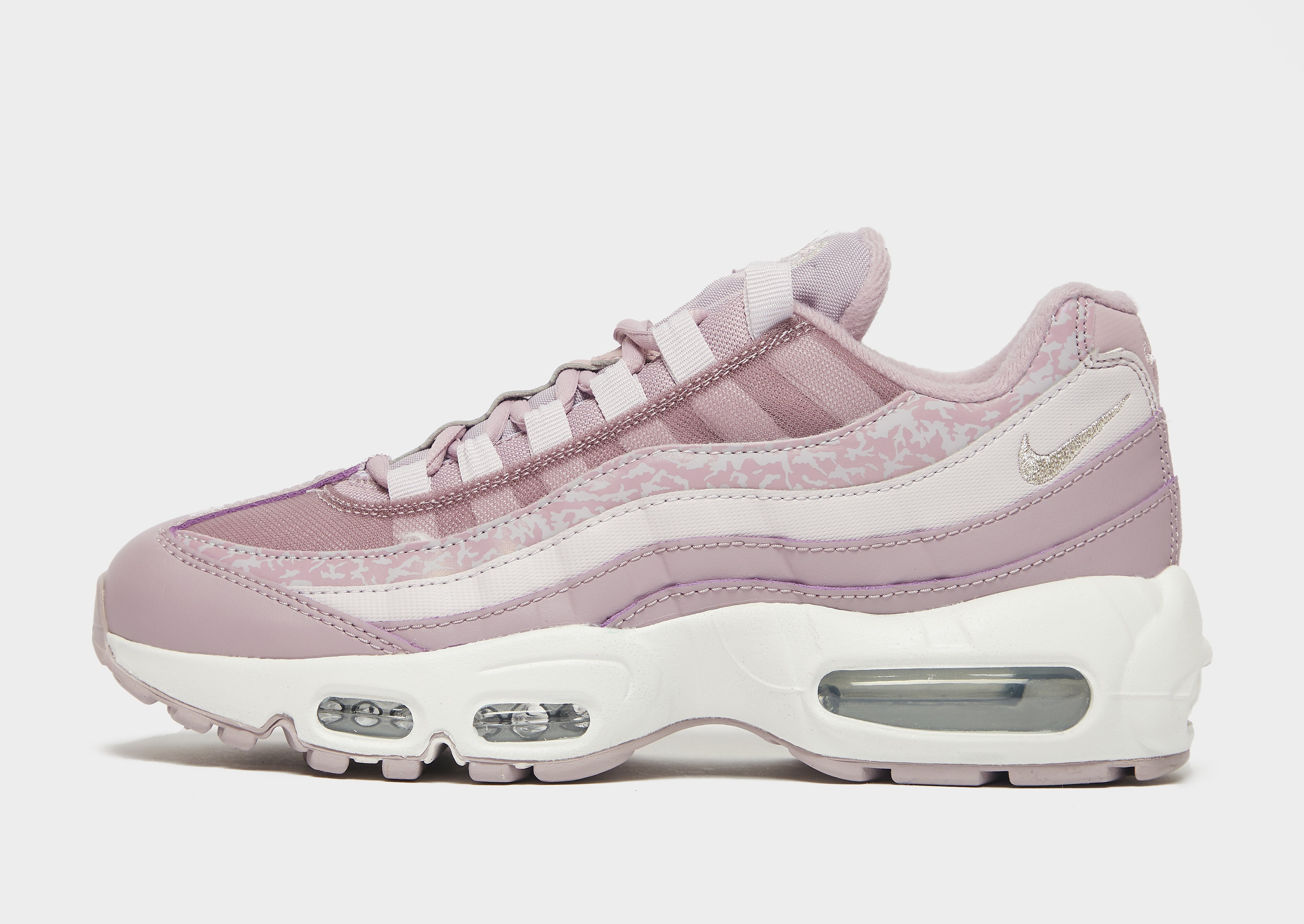 

Nike Air Max 95 Women's - Plum Fog/Summit White/Venice/Metallic Silver/White, Plum Fog/Summit White/Venice/Metallic Silver/White