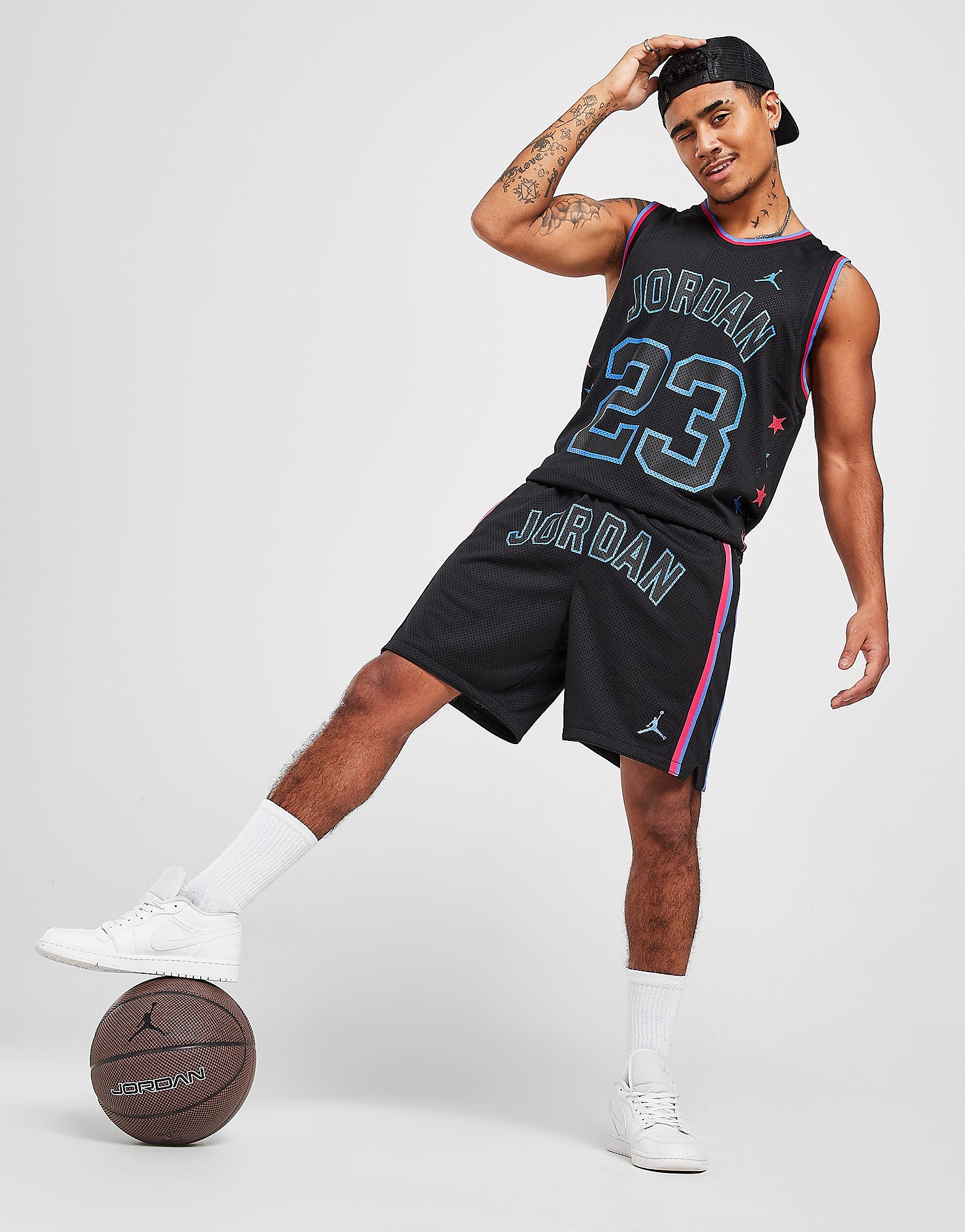 

Jordan Sport DNA Mesh Shorts - Black - Mens, Black