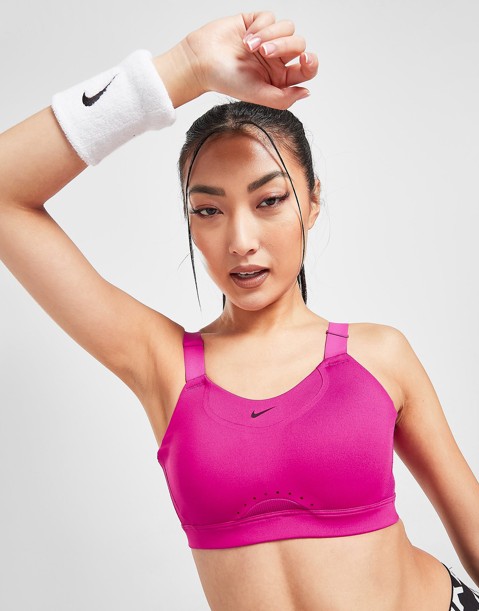

Nike Training Alpha Bra - Active Pink/Active Pink/Mystic Hibiscus/Black - Womens, Active Pink/Active Pink/Mystic Hibiscus/Black
