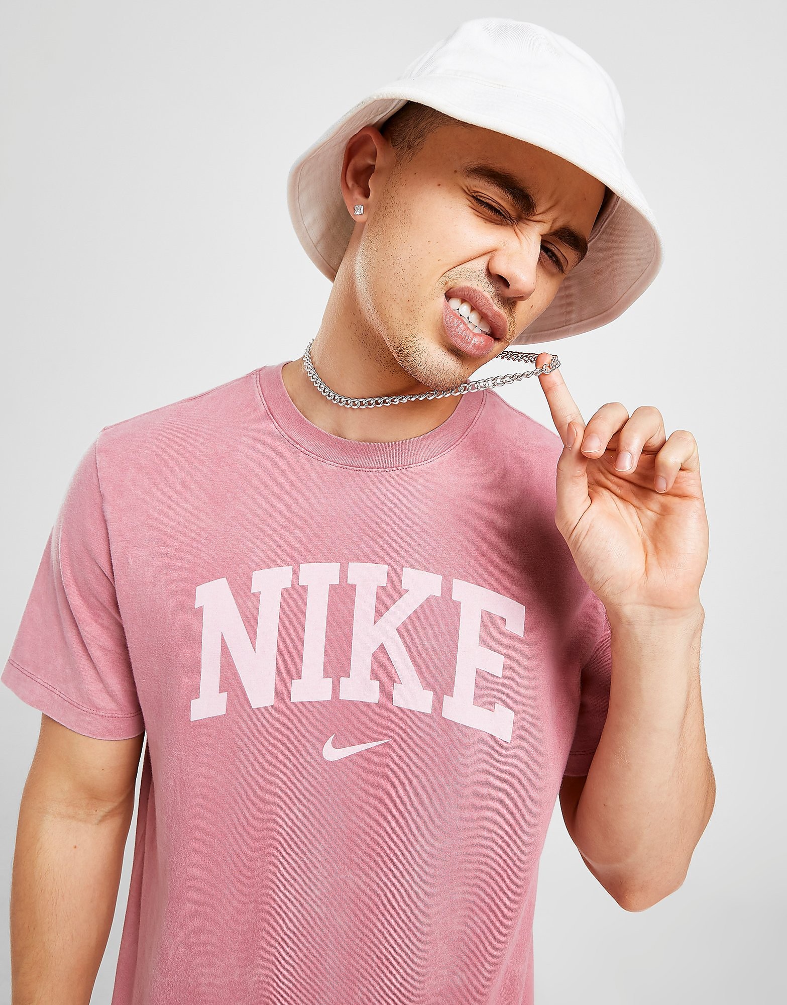 

Nike Arch Logo T-Shirt - Desert Berry - Mens, Desert Berry