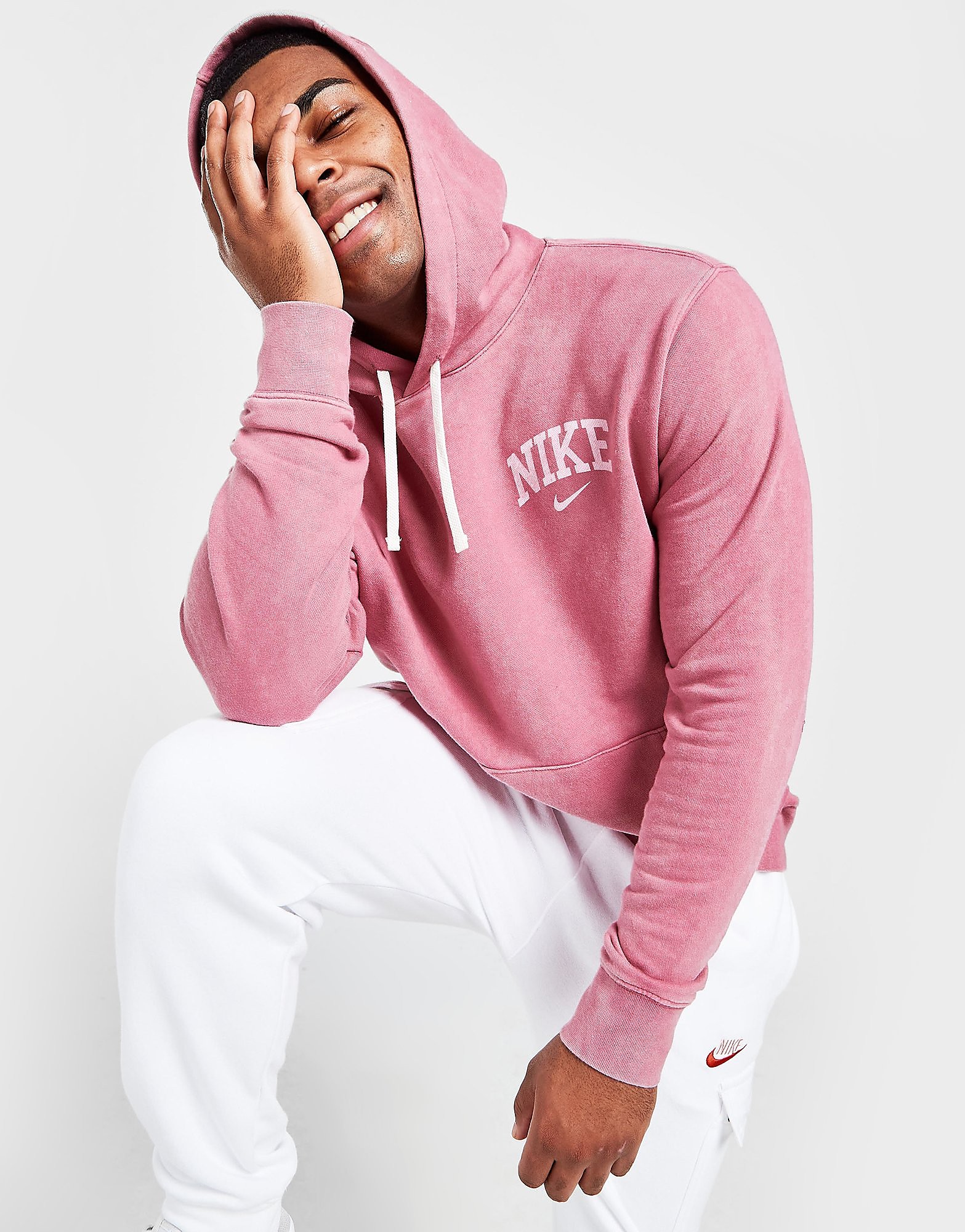 

Nike Arch Logo Hoodie - Desert Berry - Mens, Desert Berry