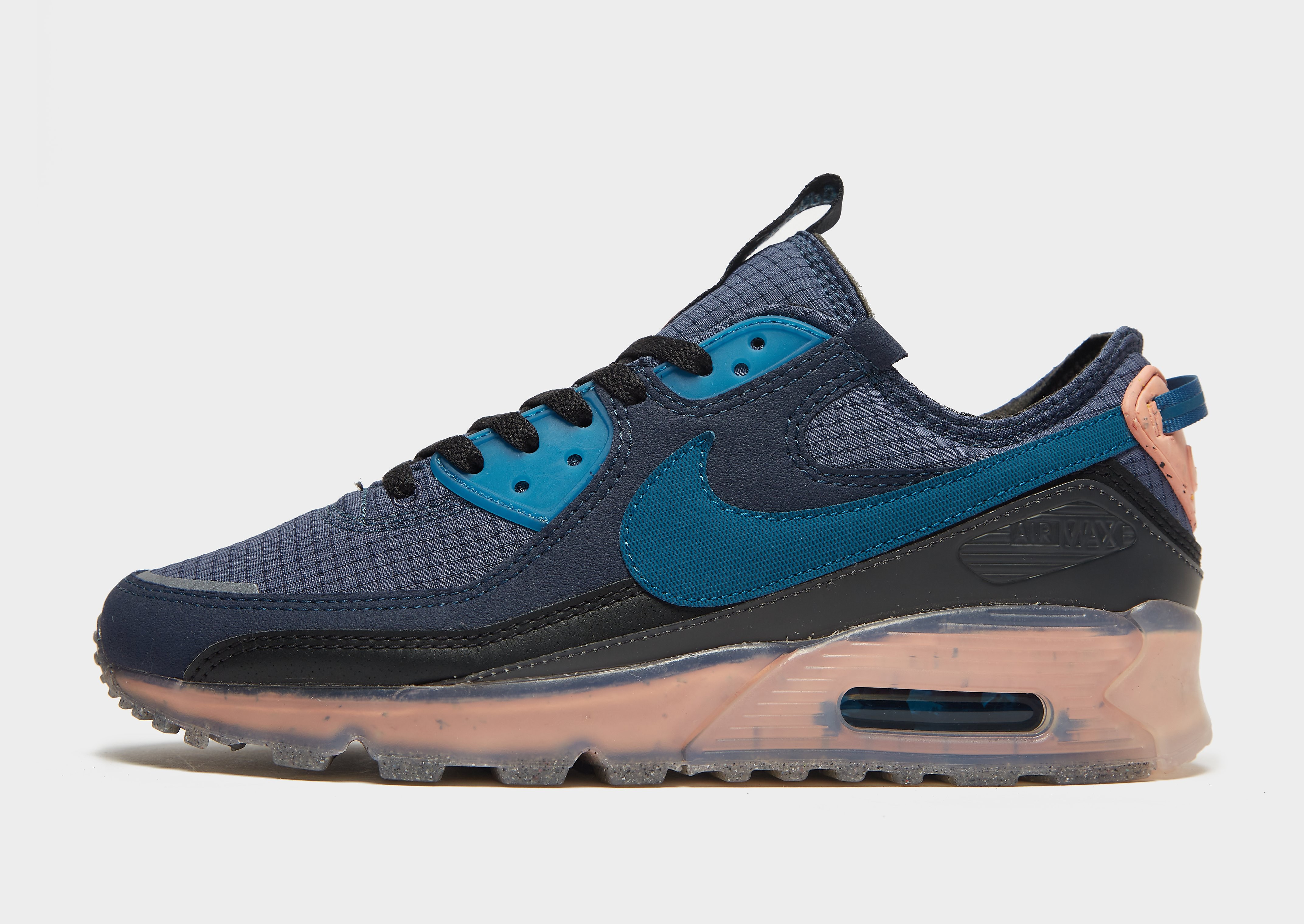 Nike Air Max 90 Terrascape - Obsidian/Thunder Blue/Light Madder Root/Marina/Pink - Mens, Obsidian/Thunder Blue/Light Madder Root/Marina/Pink