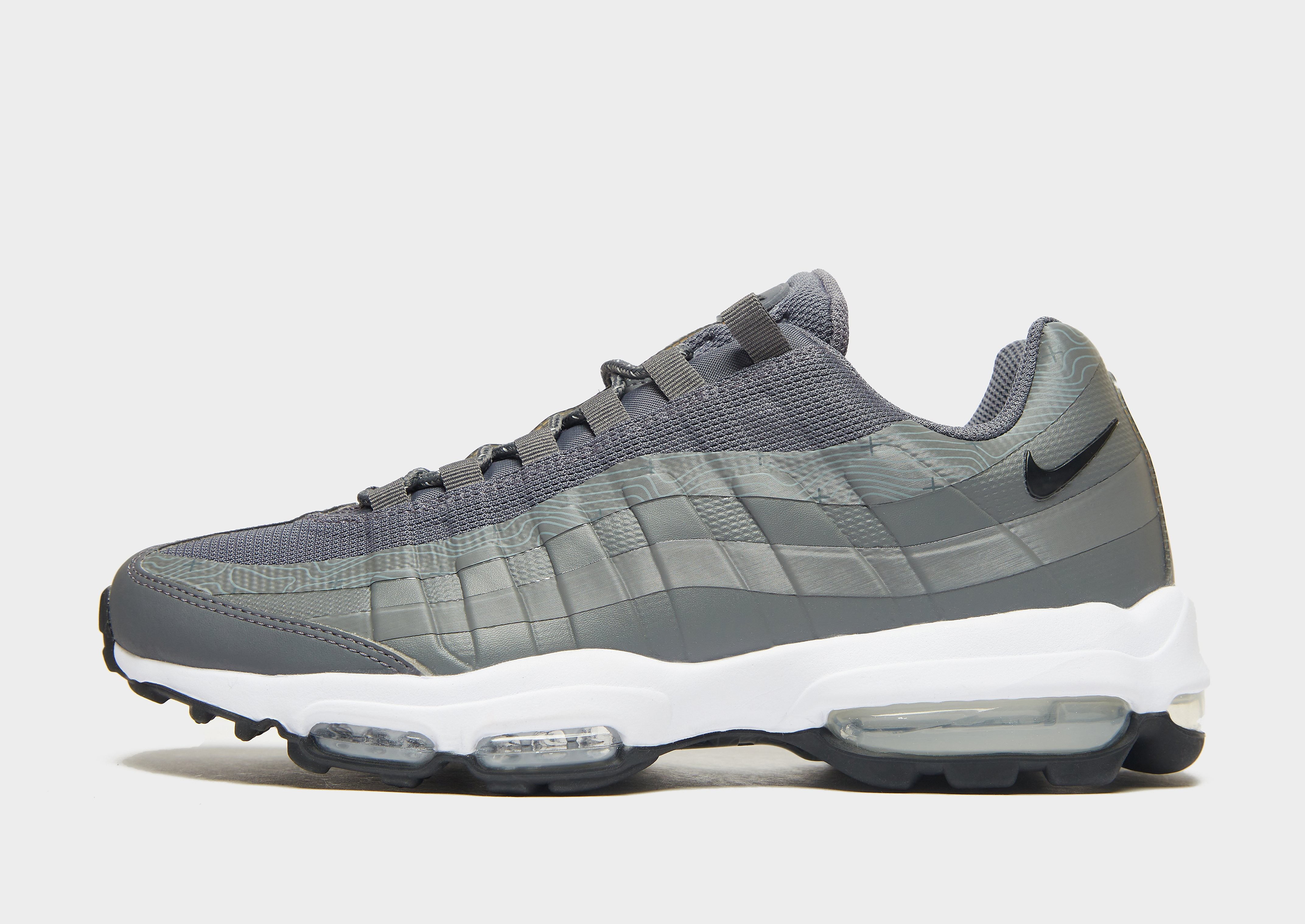 

Nike Air Max 95 Ultra - Only at JD - Grey/I'GREY$ - Mens, Grey/I'GREY$