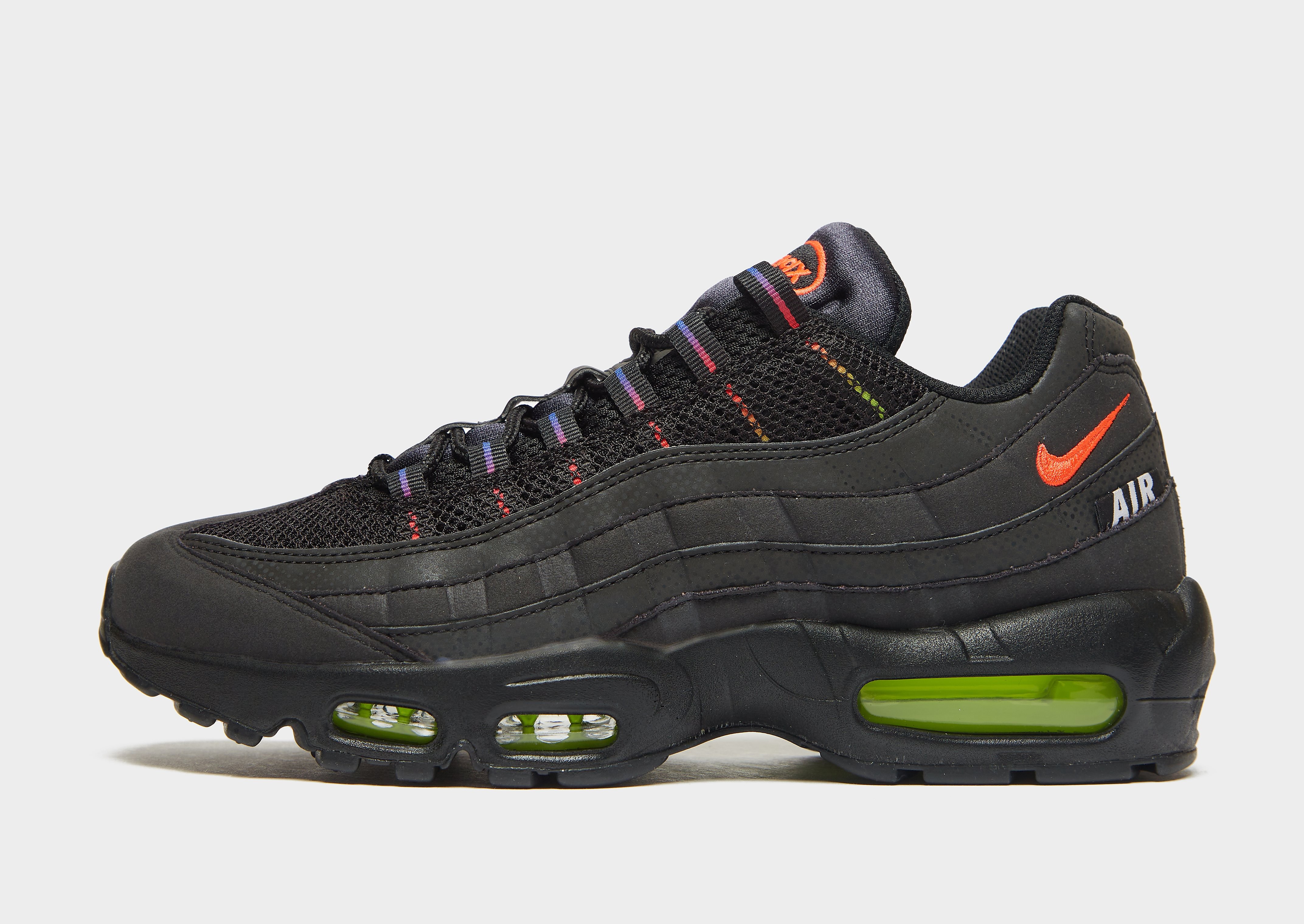 Nike Air Max 95 - Black - Mens, Black