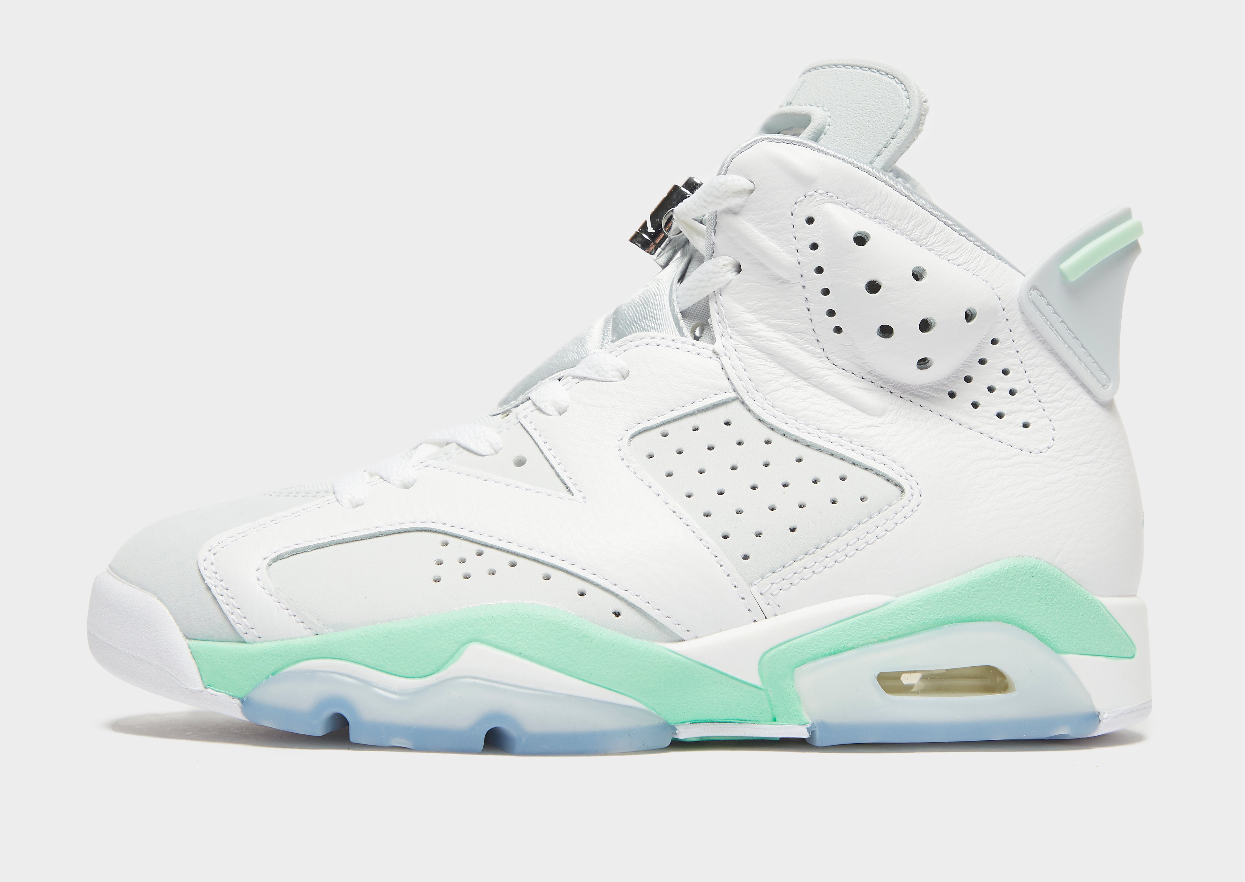 

Jordan Air 6 Retro 'Mint Foam' Women's - WHITE/Blue, WHITE/Blue