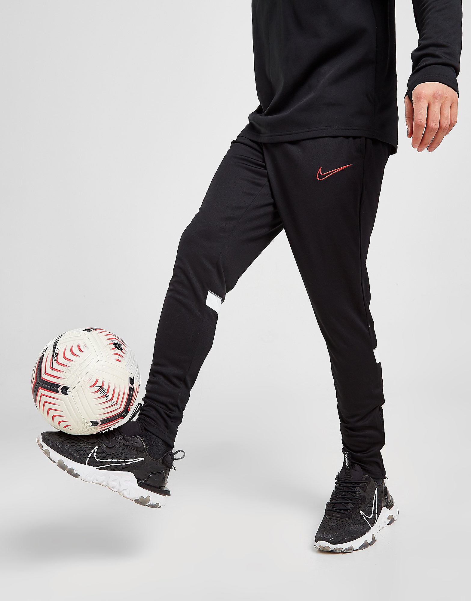 

Nike Academy Essential Track Pants - Only at JD - Black/Smoke Grey/White/University Red, Black/Smoke Grey/White/University Red